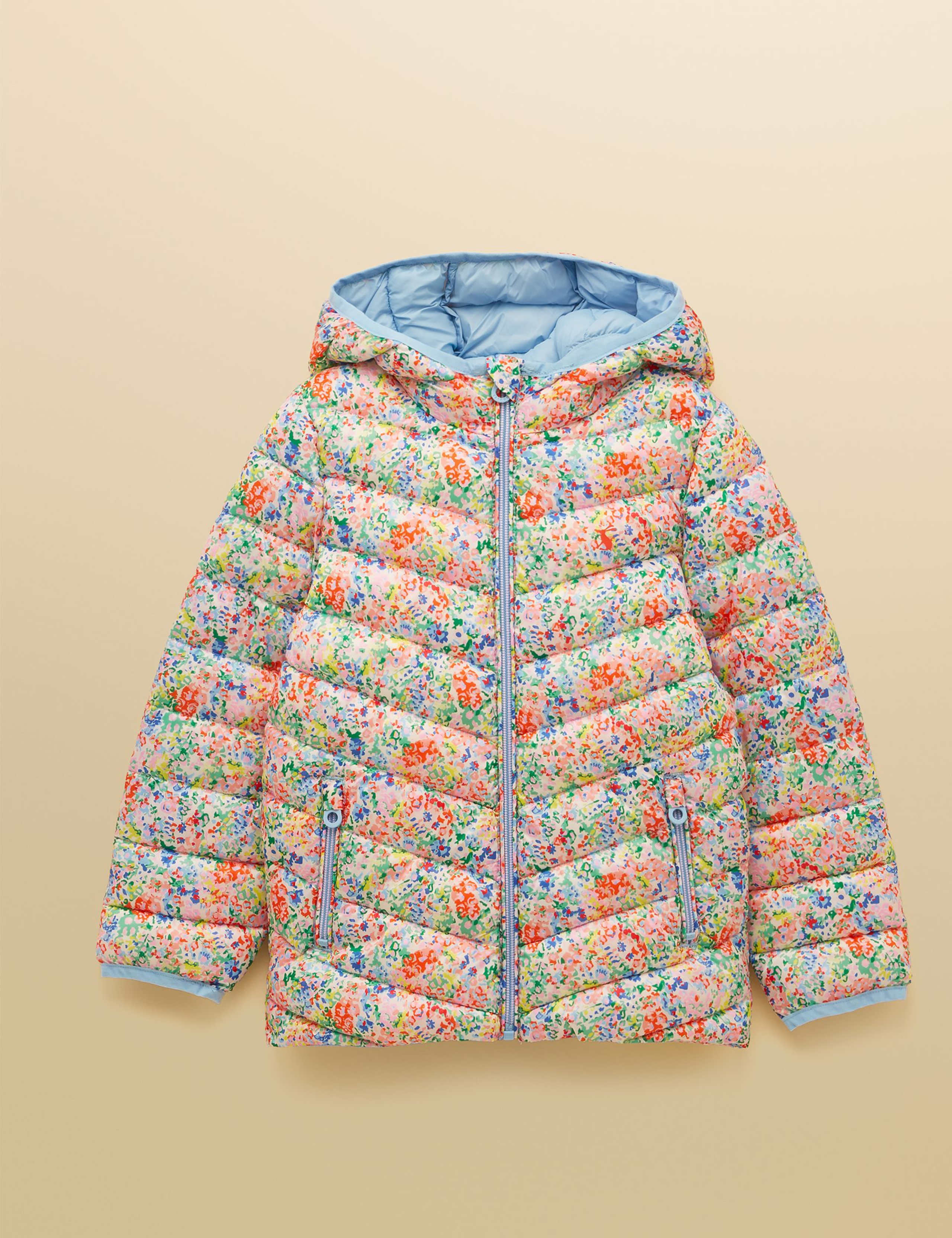 Patterned Showerproof Puffer Jacket (1-10 Yrs) 1 of 4