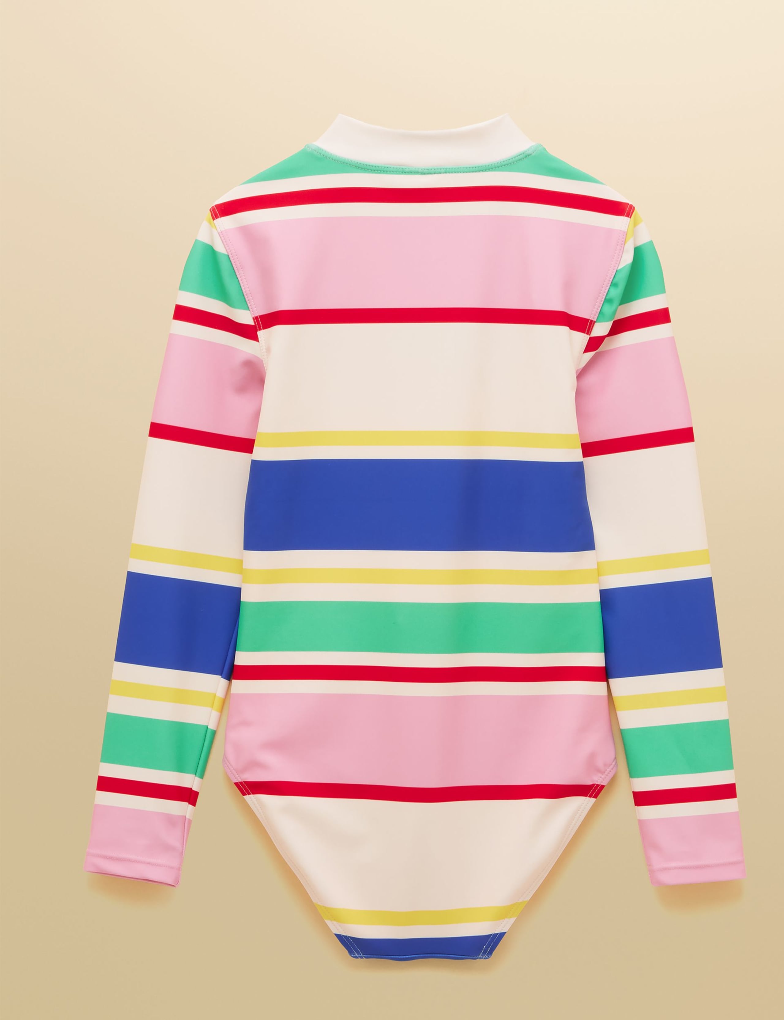 Striped Long Sleeve Swimsuit (1-10 Yrs) 3 of 4