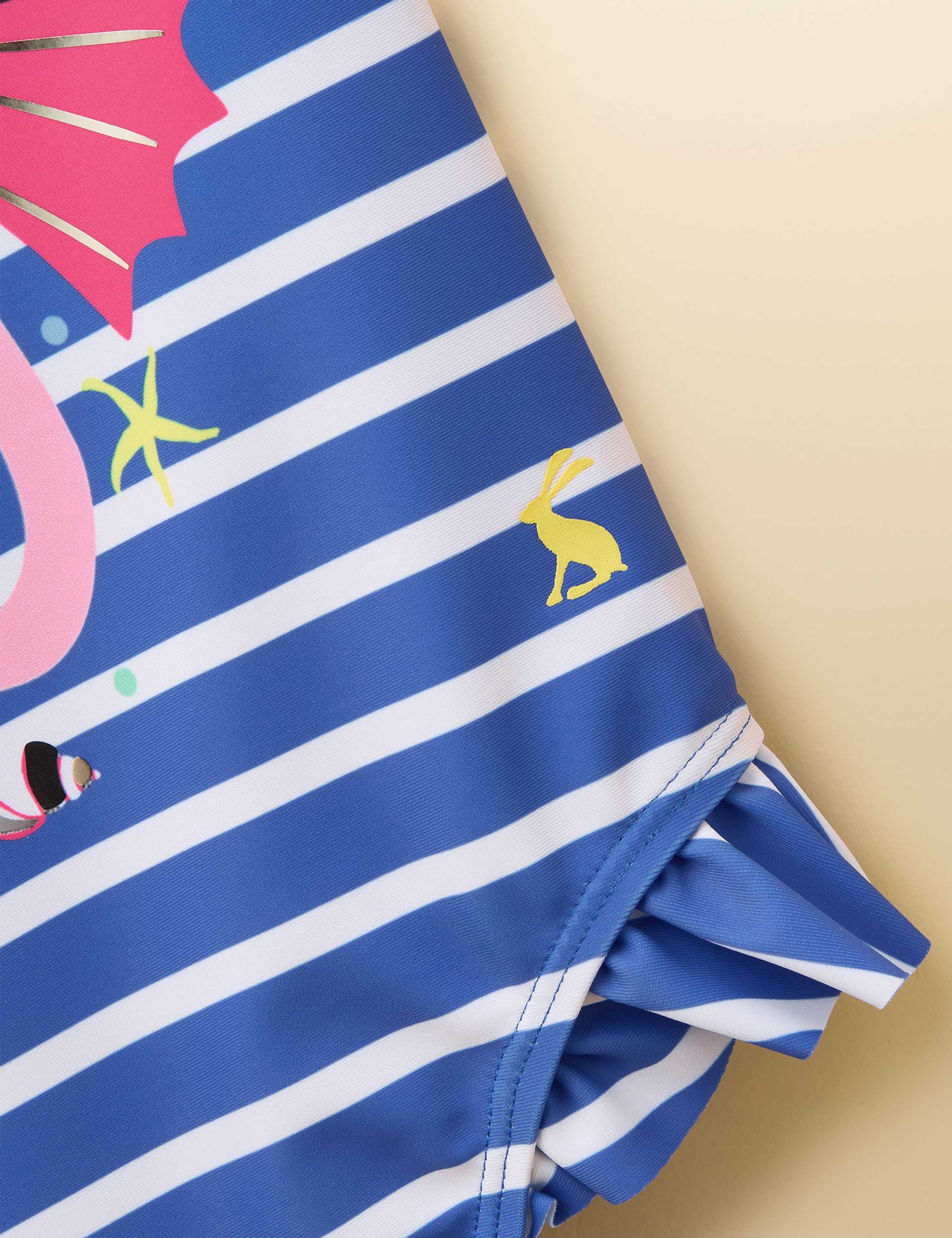 Sparkly Seahorse Frill Swimsuit (1-10 Years) 5 of 5