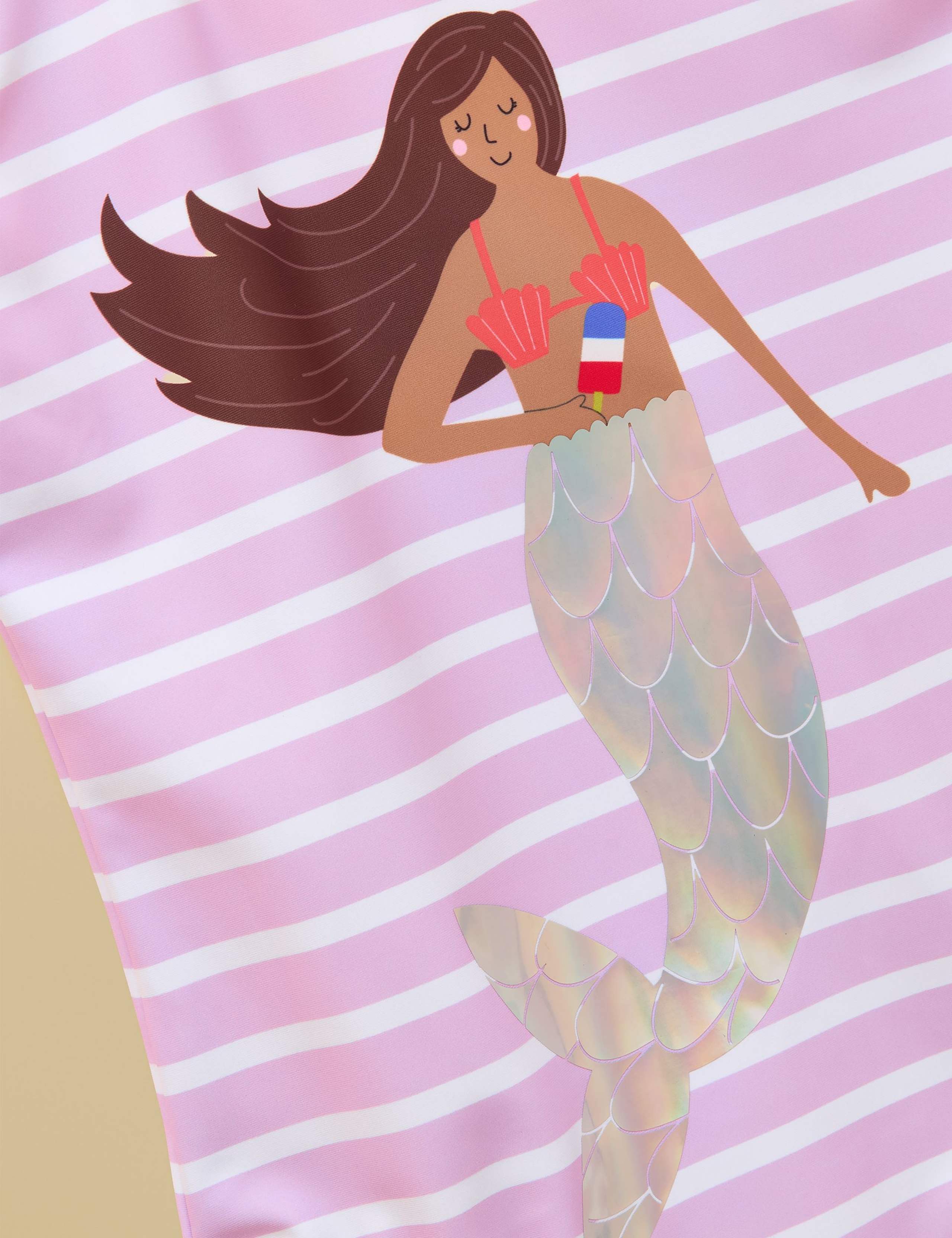 Mermaid Frill Swimsuit (1-10 Years) 3 of 5