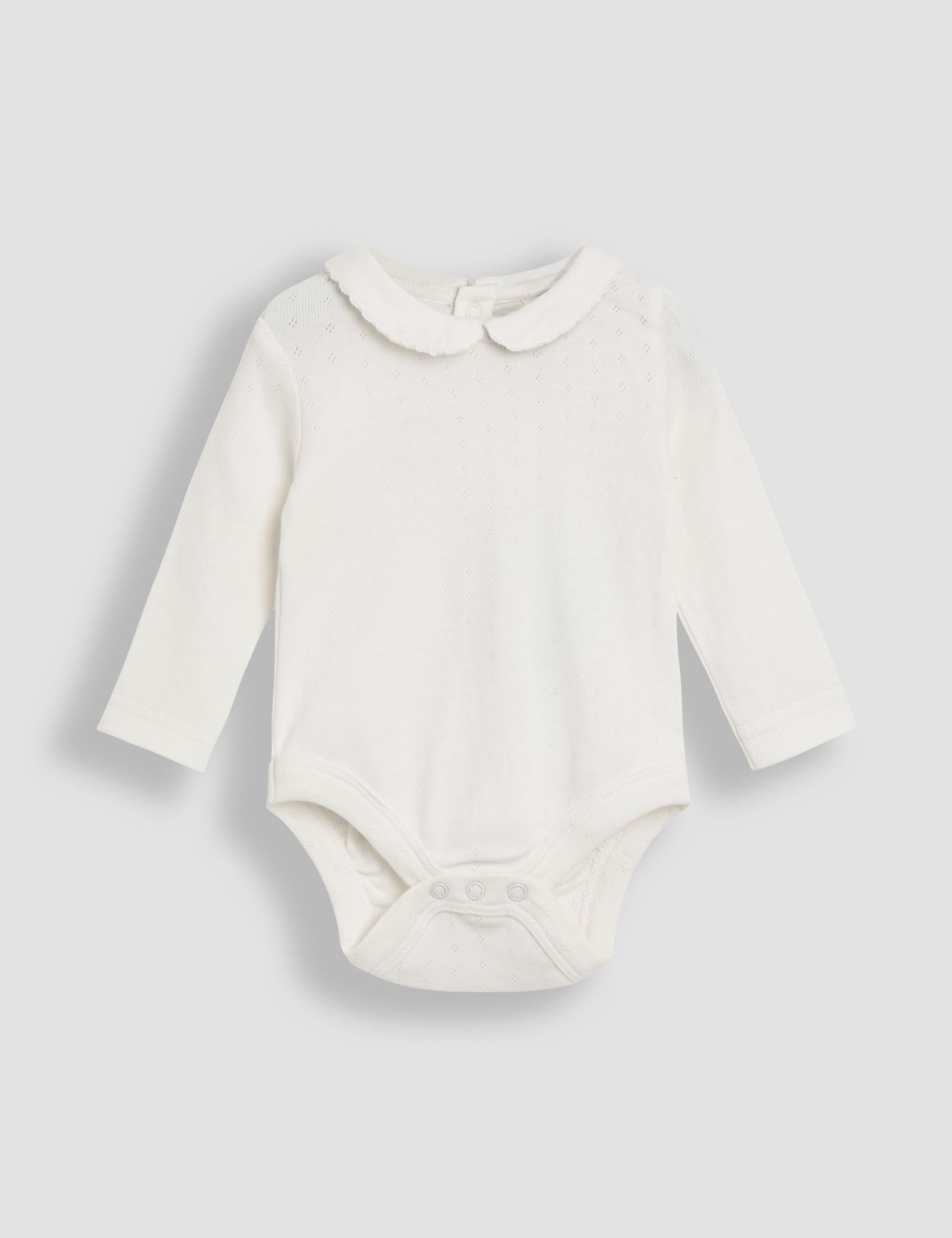 2pc Pure Cotton Fox Appliqué Dress Outfit (0-24 Mths) 5 of 5