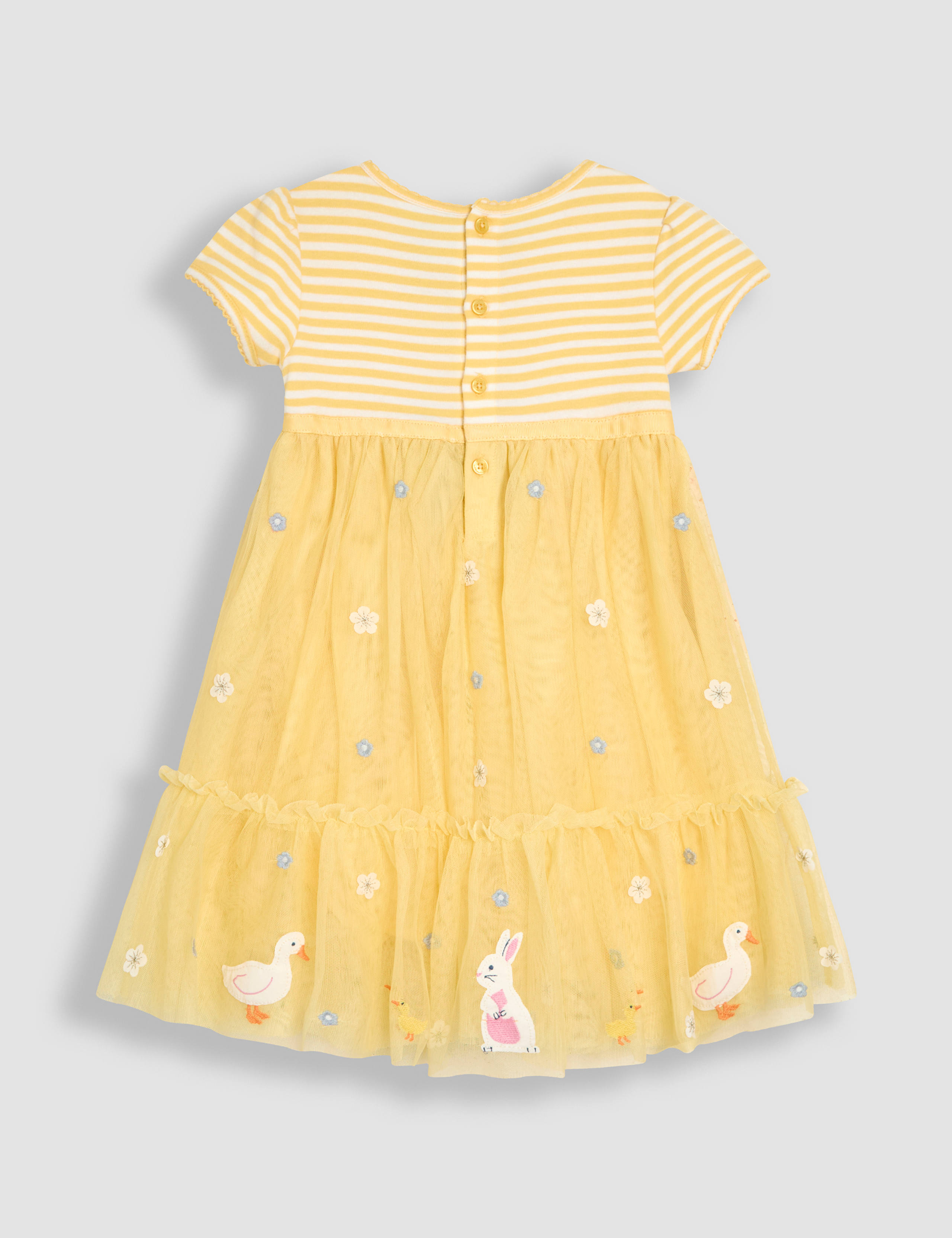 Cotton and Tulle Bunny Party Dress (6 Mths-5 Yrs) 2 of 3