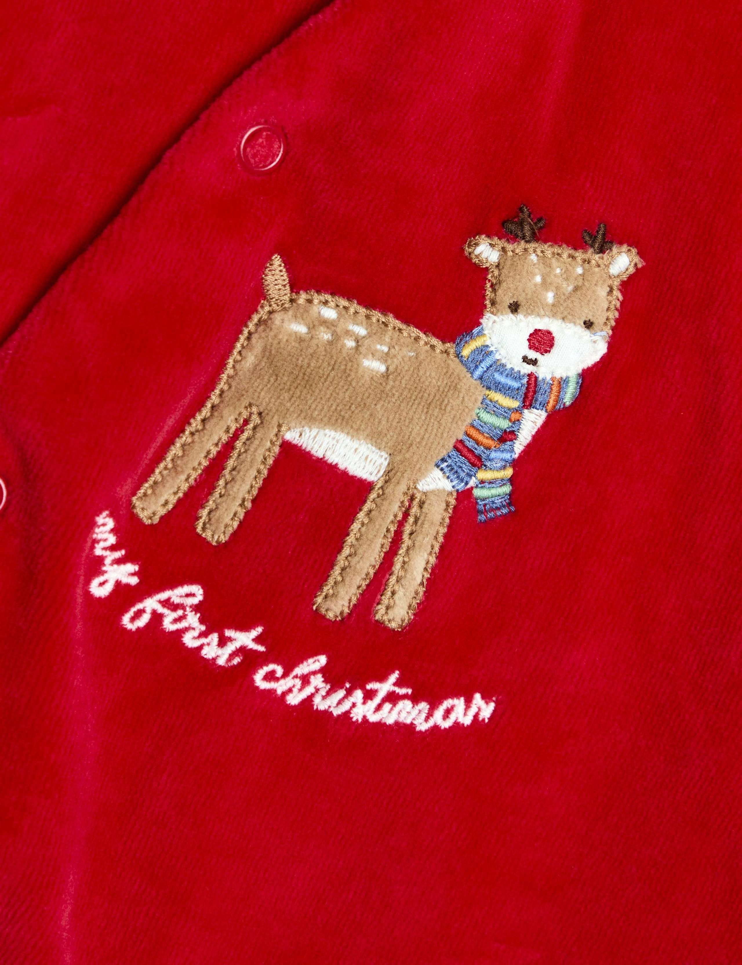 Cotton Rich My First Christmas All in One (0-12 Mths) 4 of 6