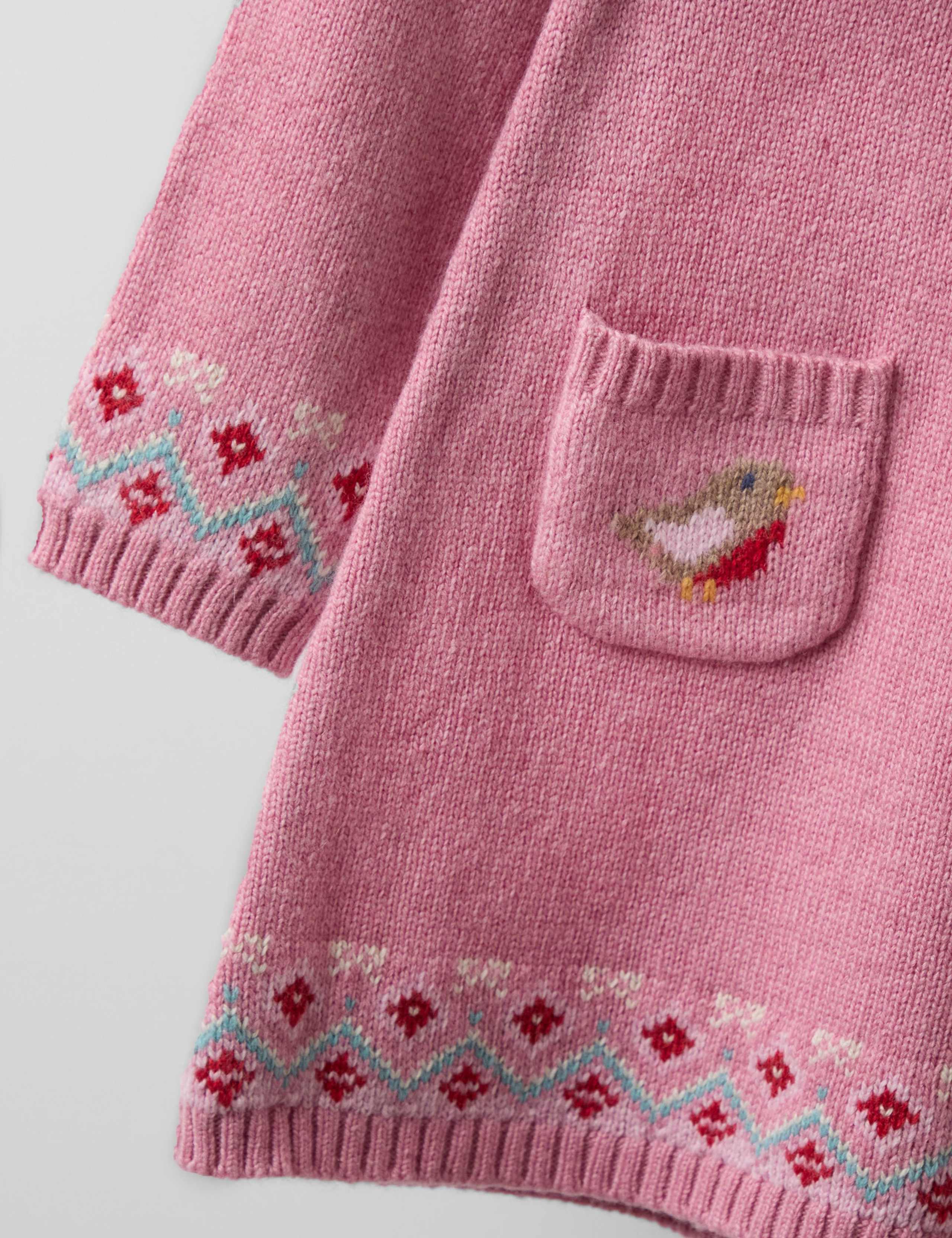 Robin Frill Dress with Wool (6 Mths-7 Yrs) 3 of 4