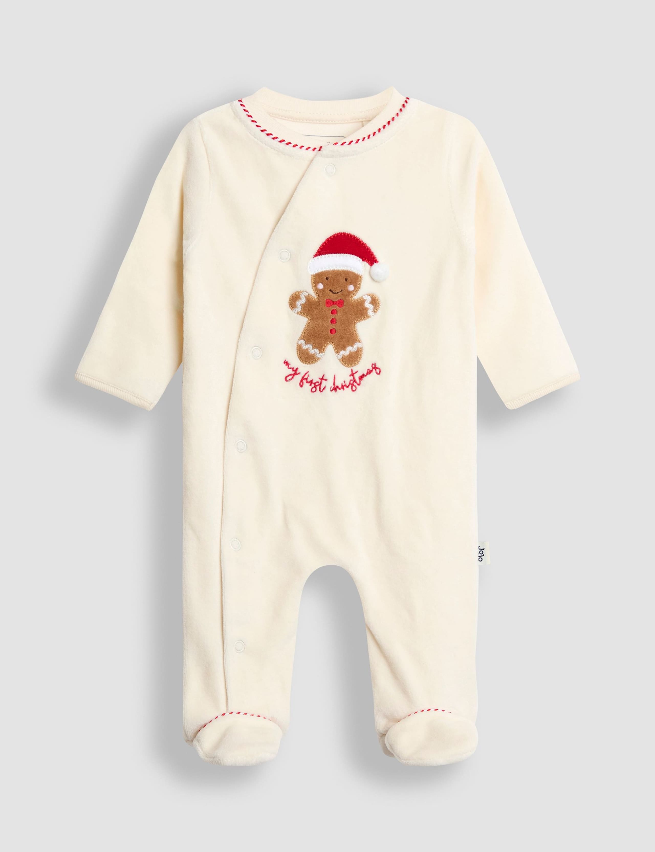 Velour My First Christmas All in One (0-12 Mths) 5 of 5