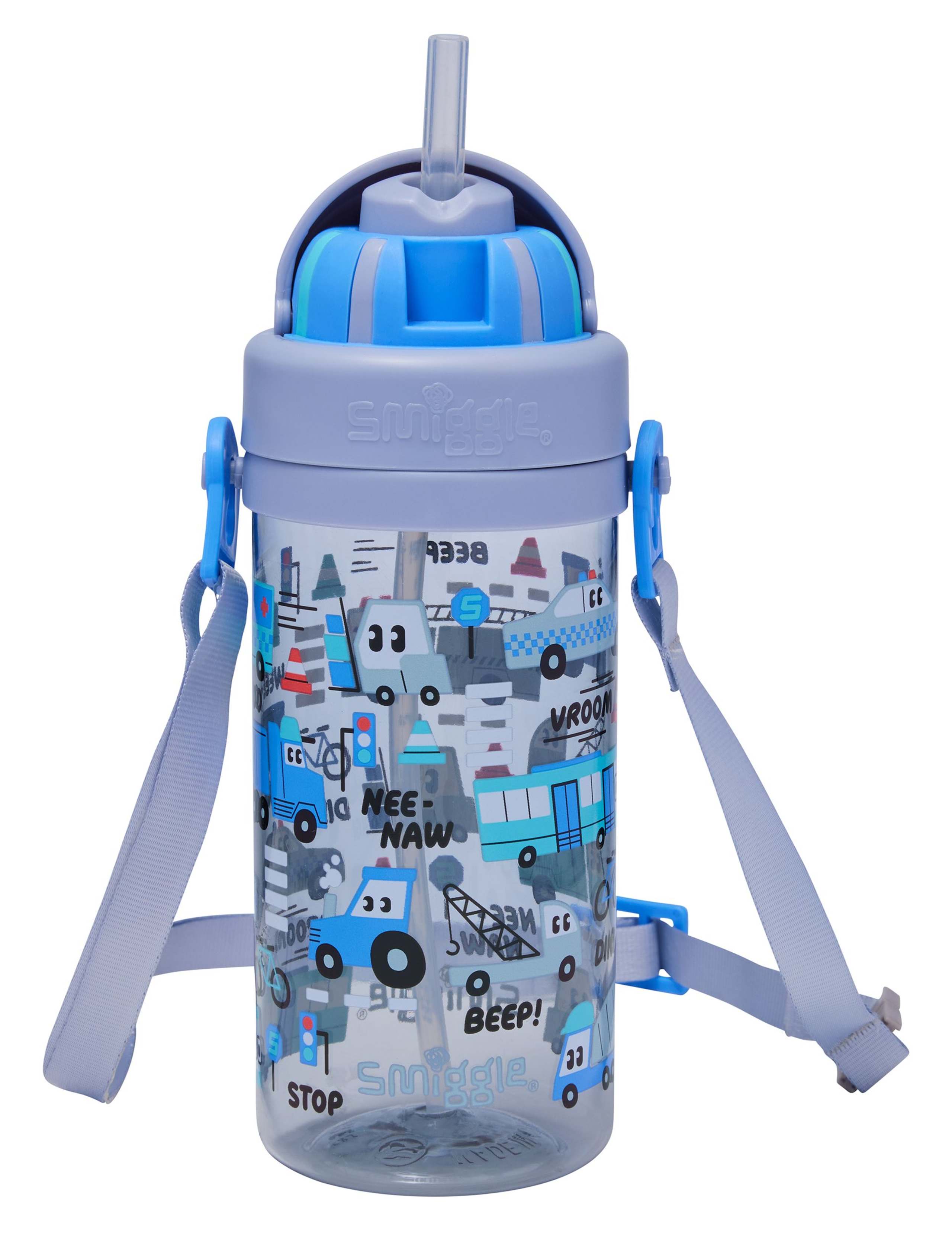 Kids' Vehicles Water Bottle (3+ Yrs) 2 of 2