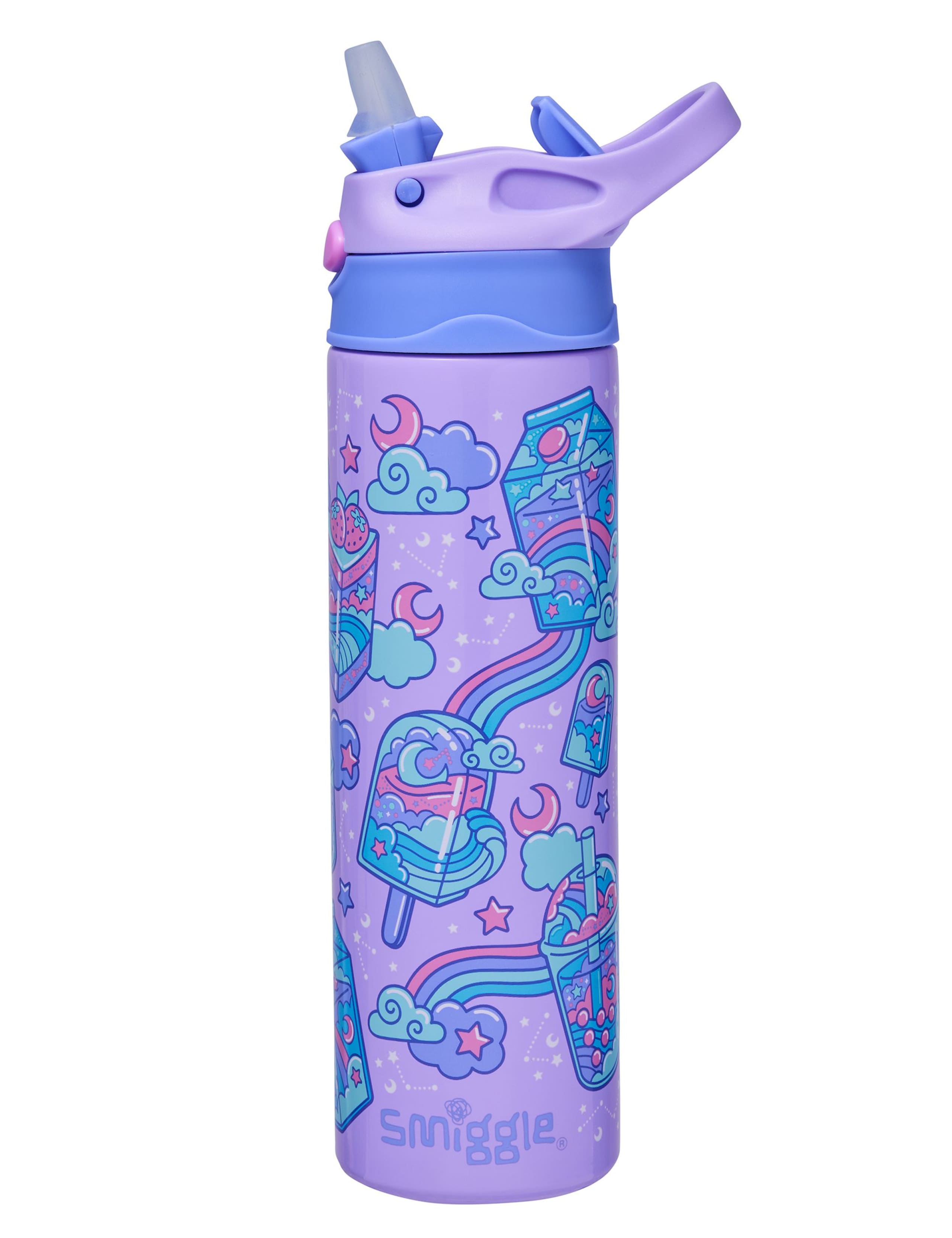 Kids' Printed Flip Steel Water Bottle (3+ Yrs) 2 of 2