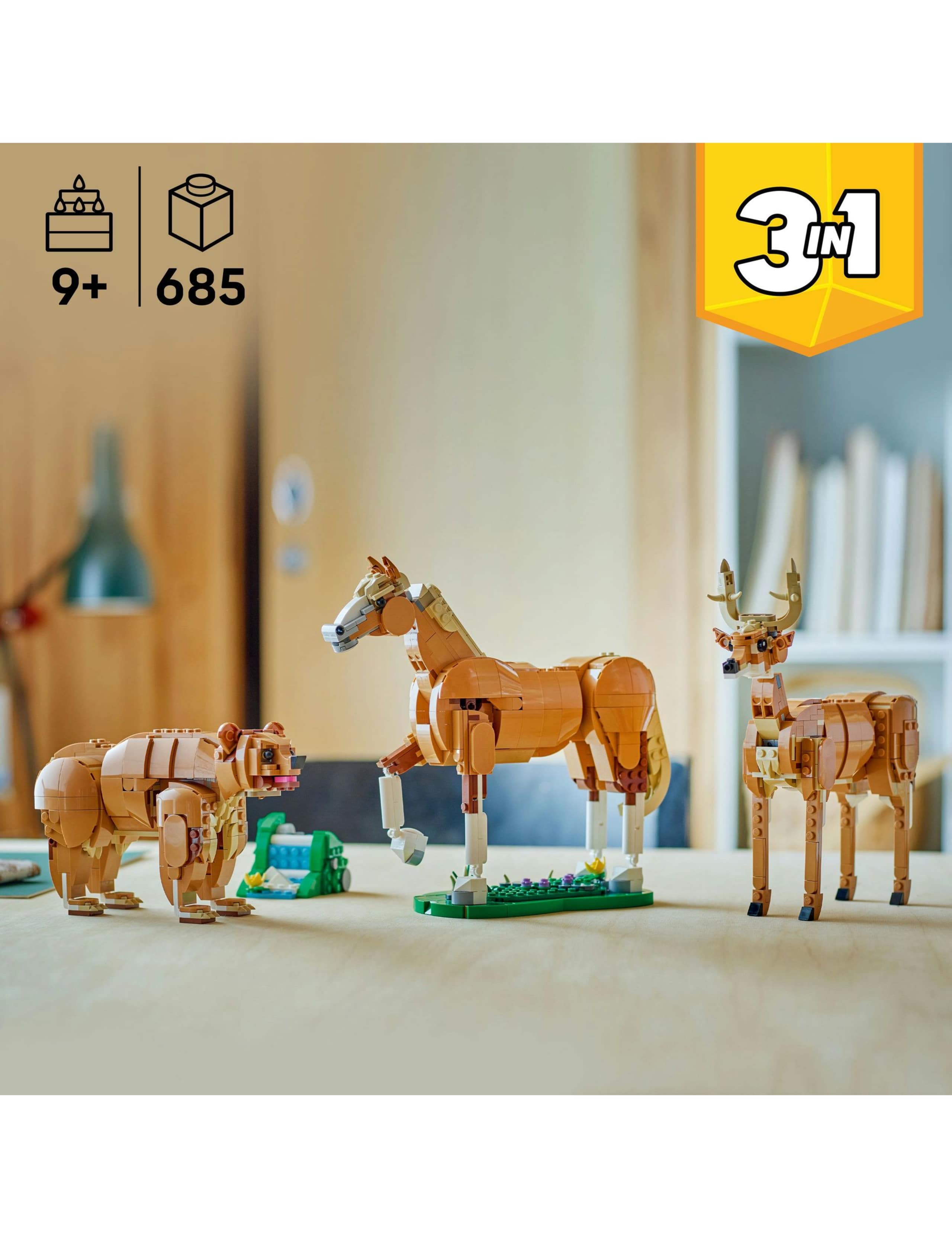 LEGO Creator 3in1 Beautiful Horse Toy 31166(9+ Yrs) 4 of 6