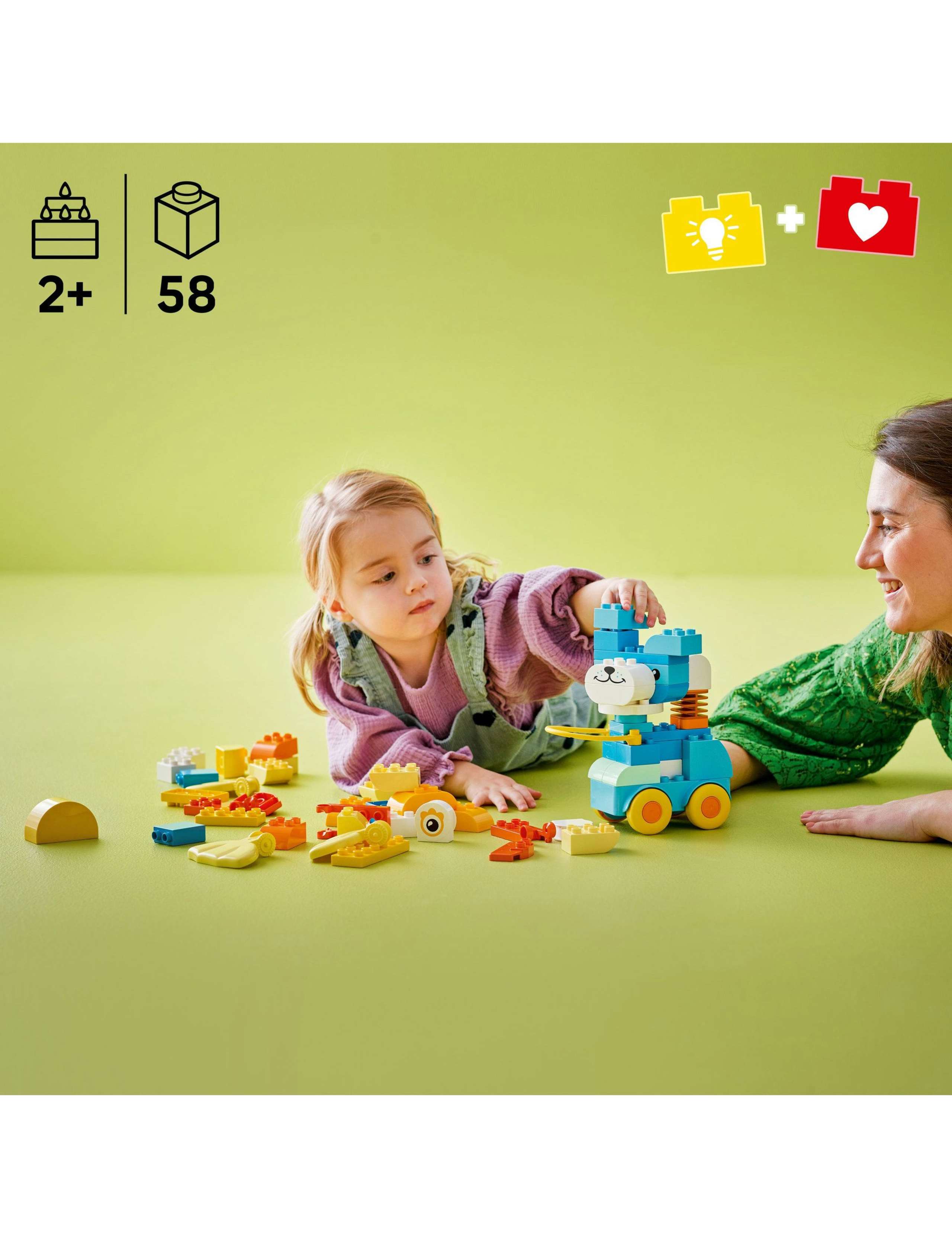 LEGO DUPLO 3in1 Animals on Wheels Building Toy 10448(2+ Yrs) 3 of 6