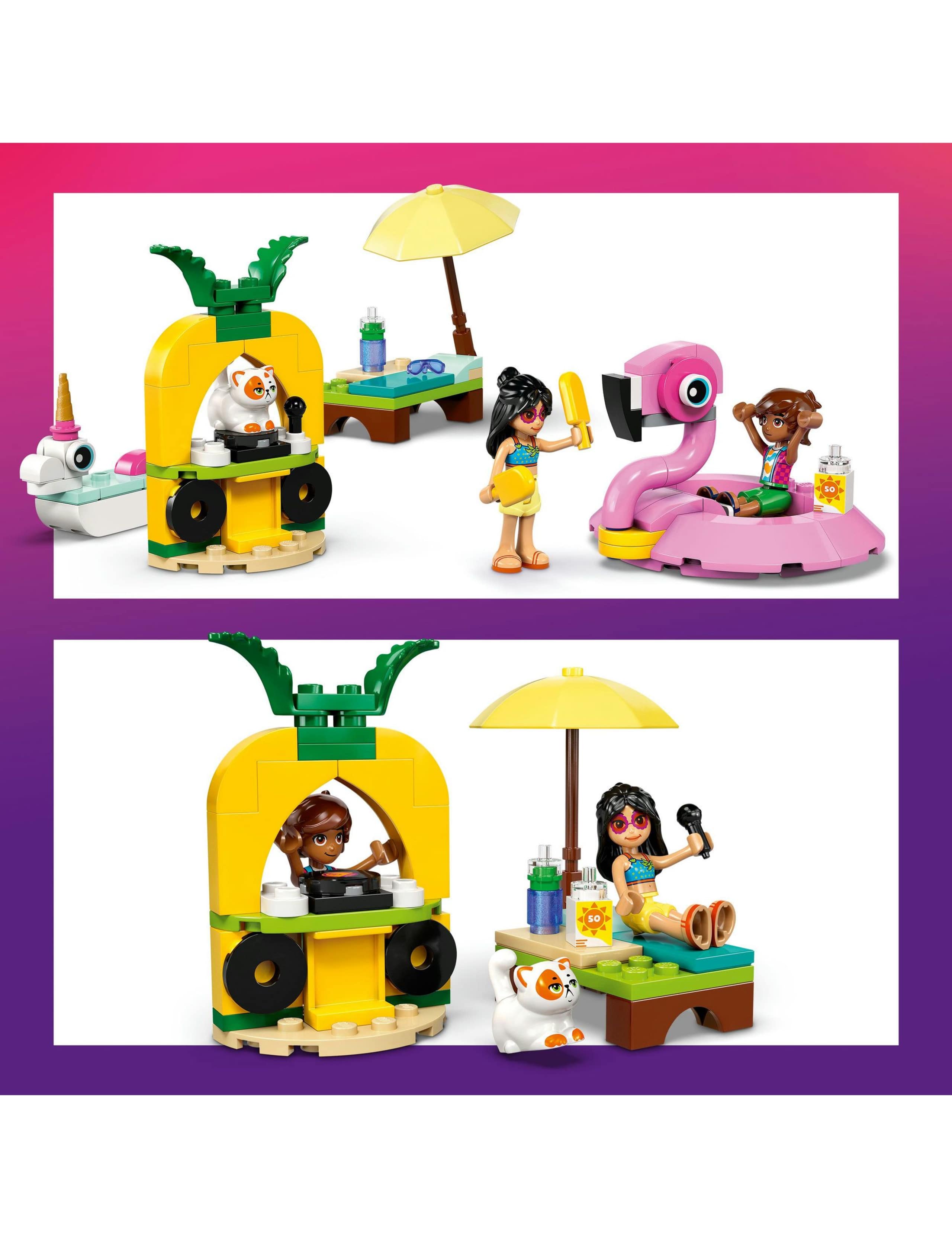 LEGO Friends Unicorn & Flamingo Pool Party Toy 42658(5+ Yrs) 6 of 6