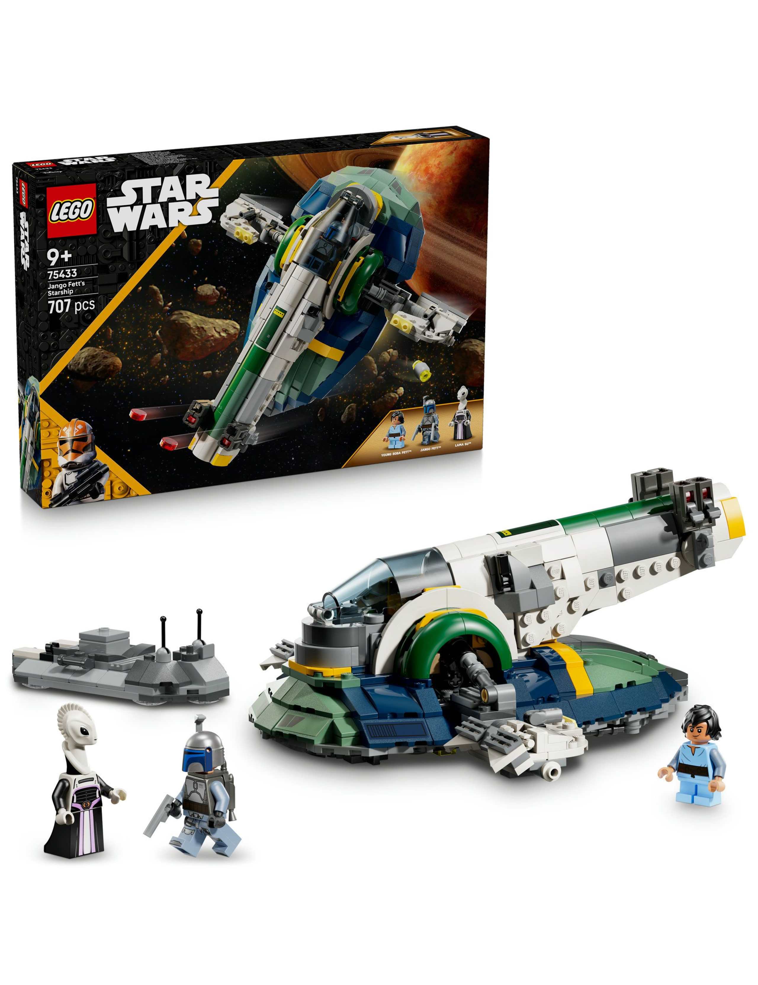 LEGO Star Wars Jango Fett’s Starship Set 75433(9+ Yrs) 1 of 6