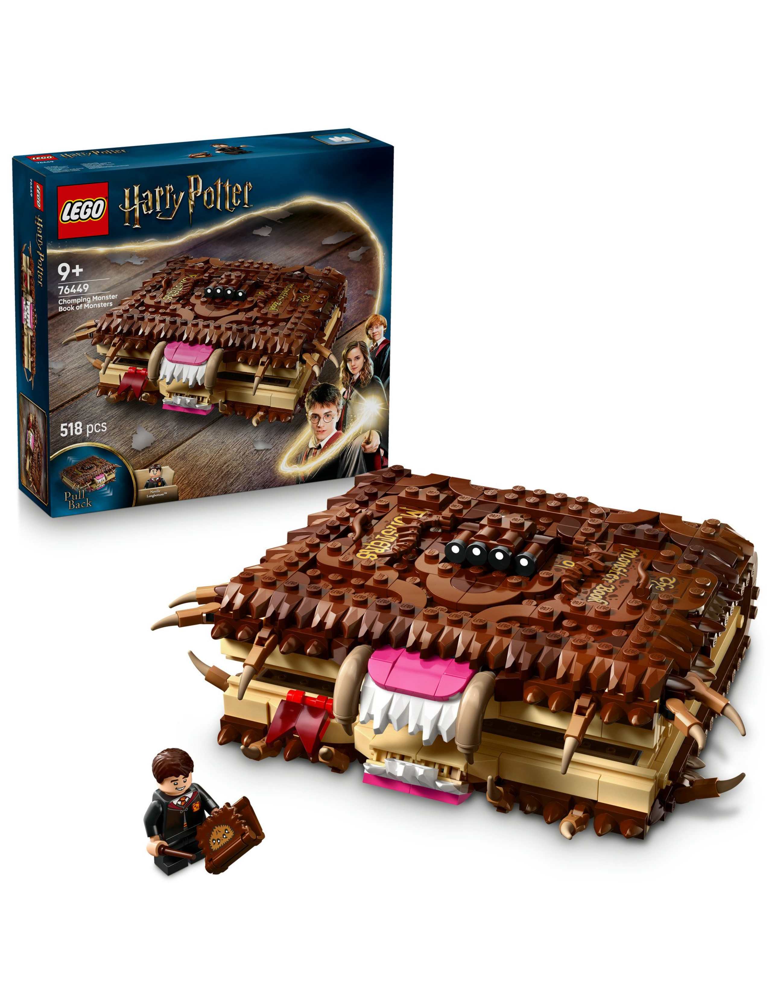 LEGO Harry Potter Chomping Monster Book of Monsters 76449(9+ Yrs) 1 of 6