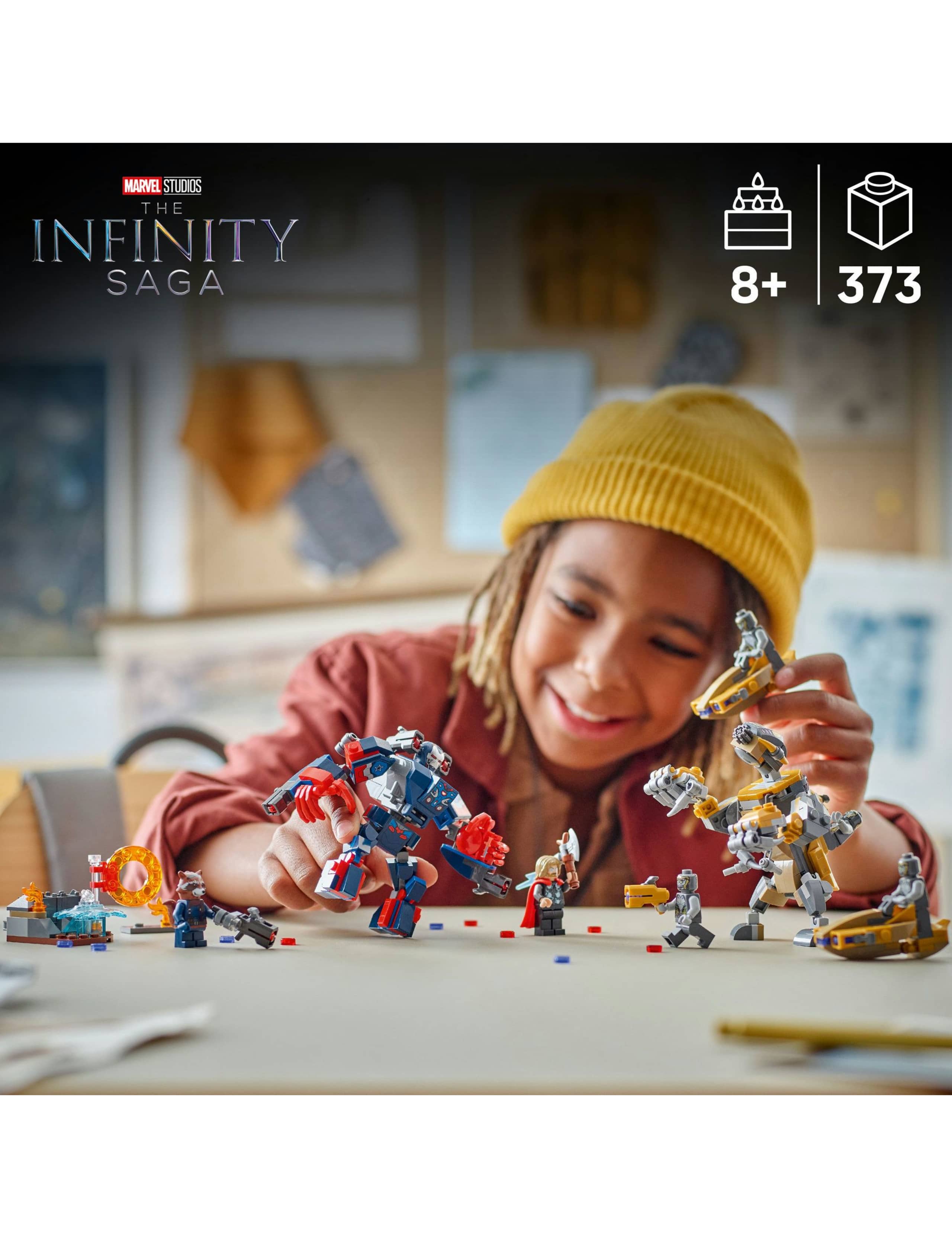 LEGO Marvel Avengers  Endgame Thor vs. Chitauri 76322(8+ Yrs) 5 of 6