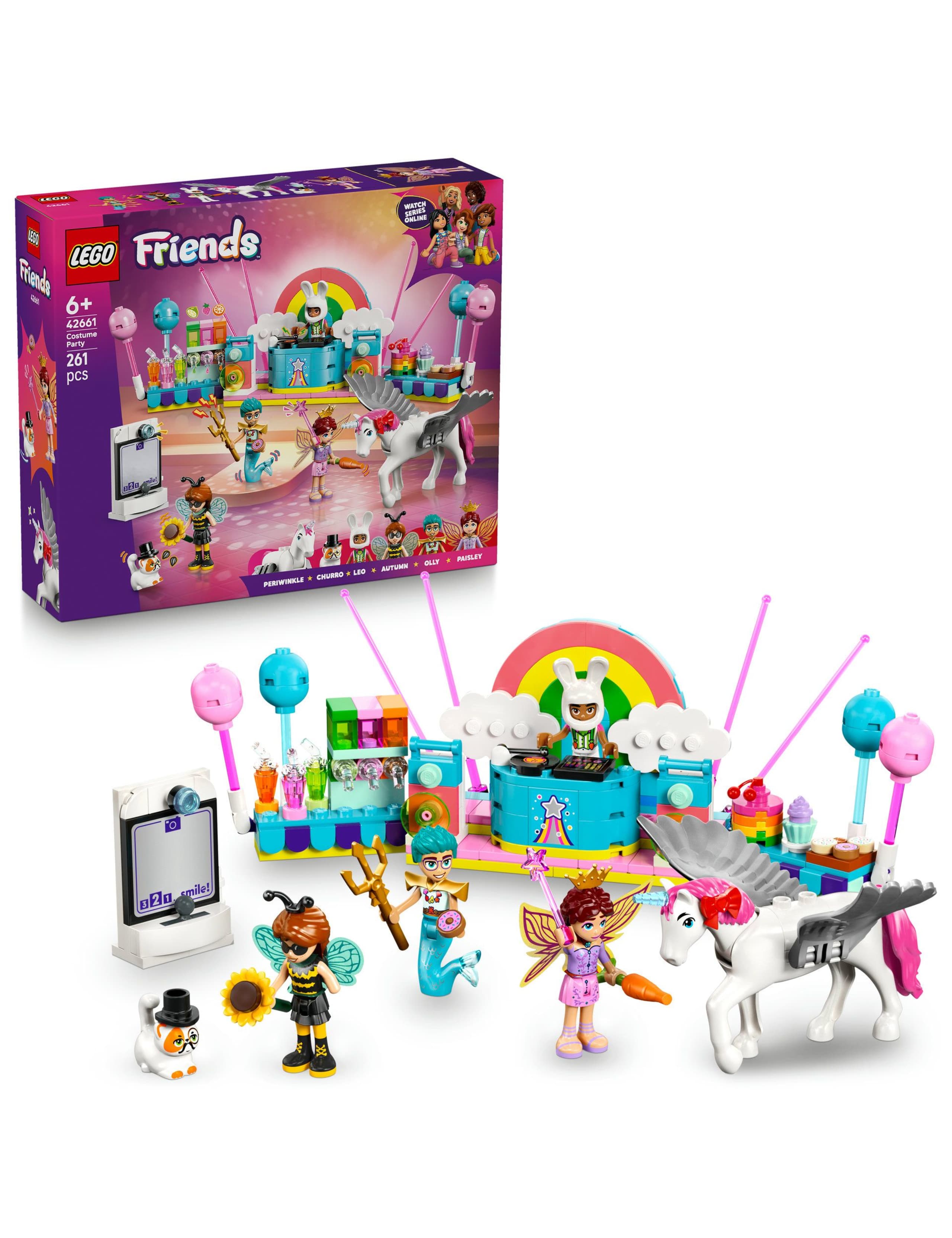LEGO Friends Costume Party with Unicorn & Fairy  42661(6+ Yrs) 1 of 6