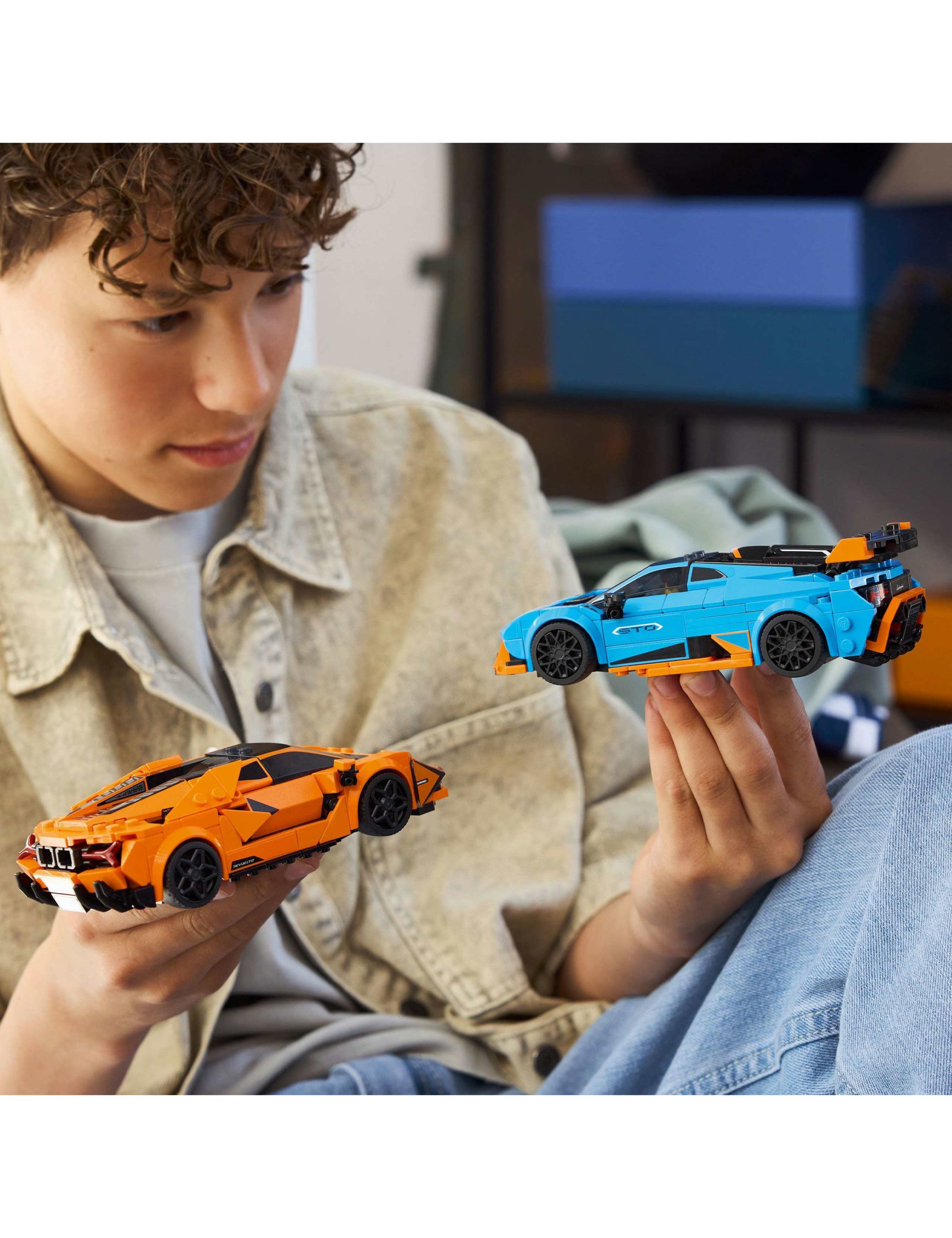 LEGO Speed Champions Lamborghini Revuelto & Huracán STO 77238(10+ Yrs) 4 of 6
