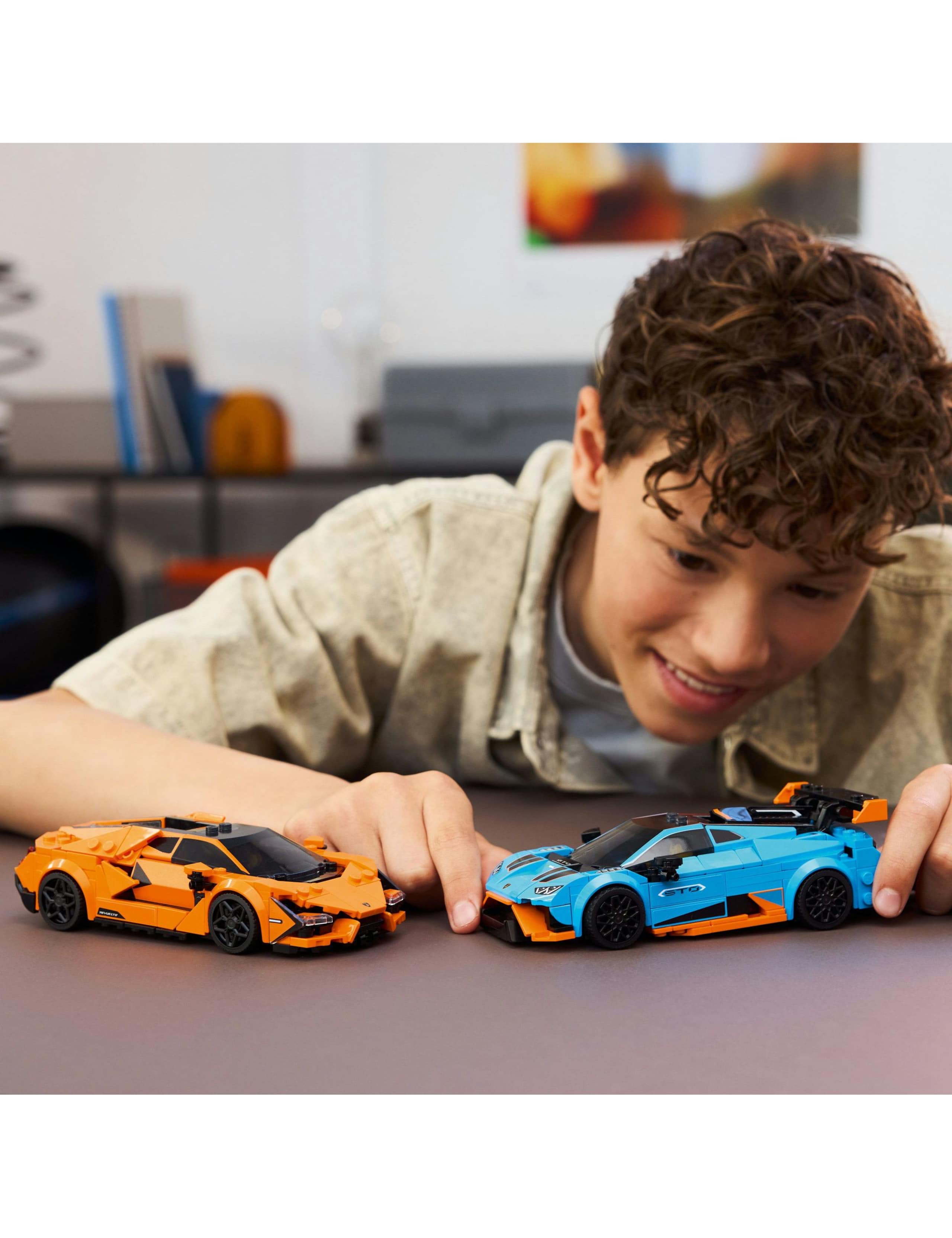 LEGO Speed Champions Lamborghini Revuelto & Huracán STO 77238(10+ Yrs) 5 of 6