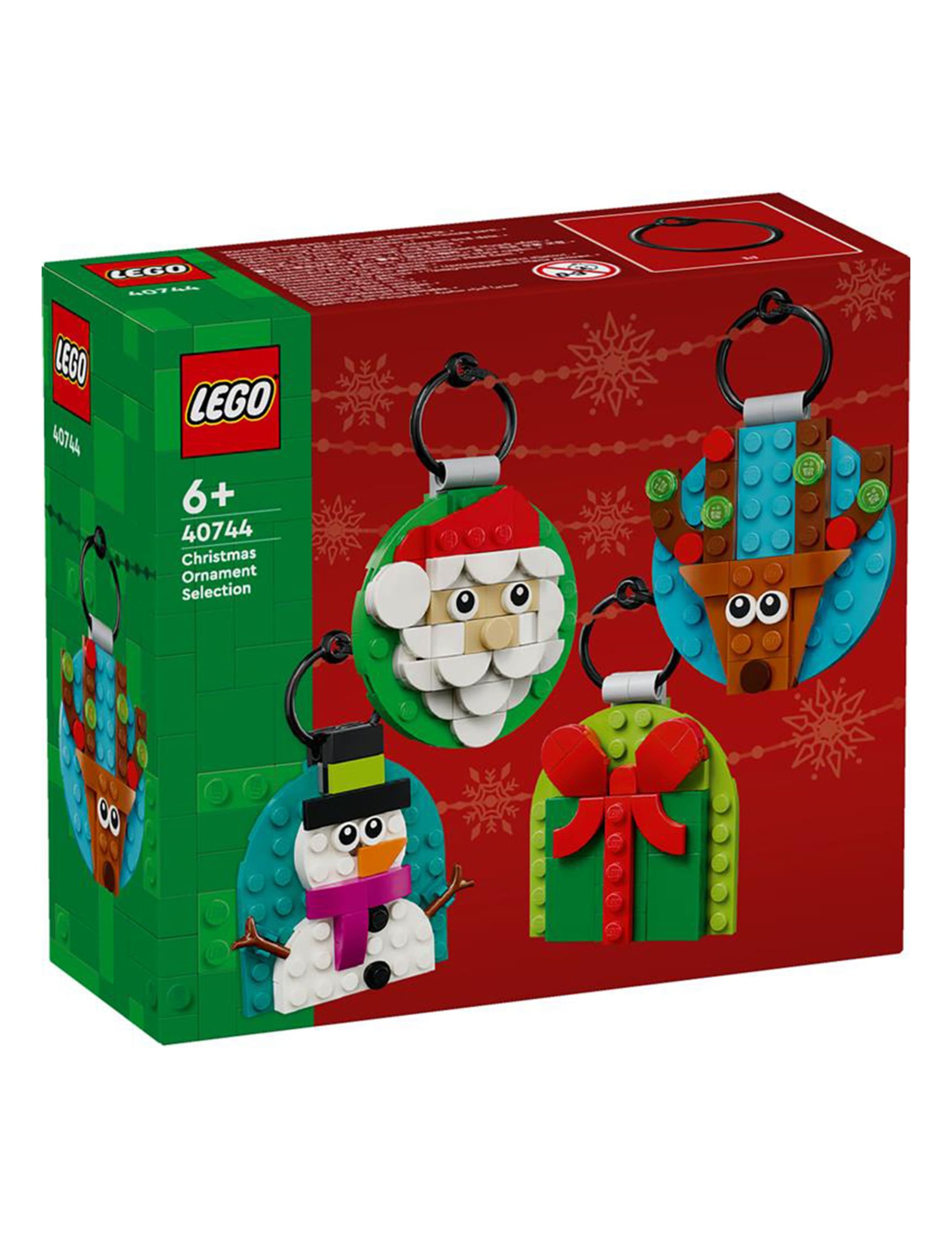 LEGO Christmas Ornament Selection 40744 (6+ Yrs) 1 of 4