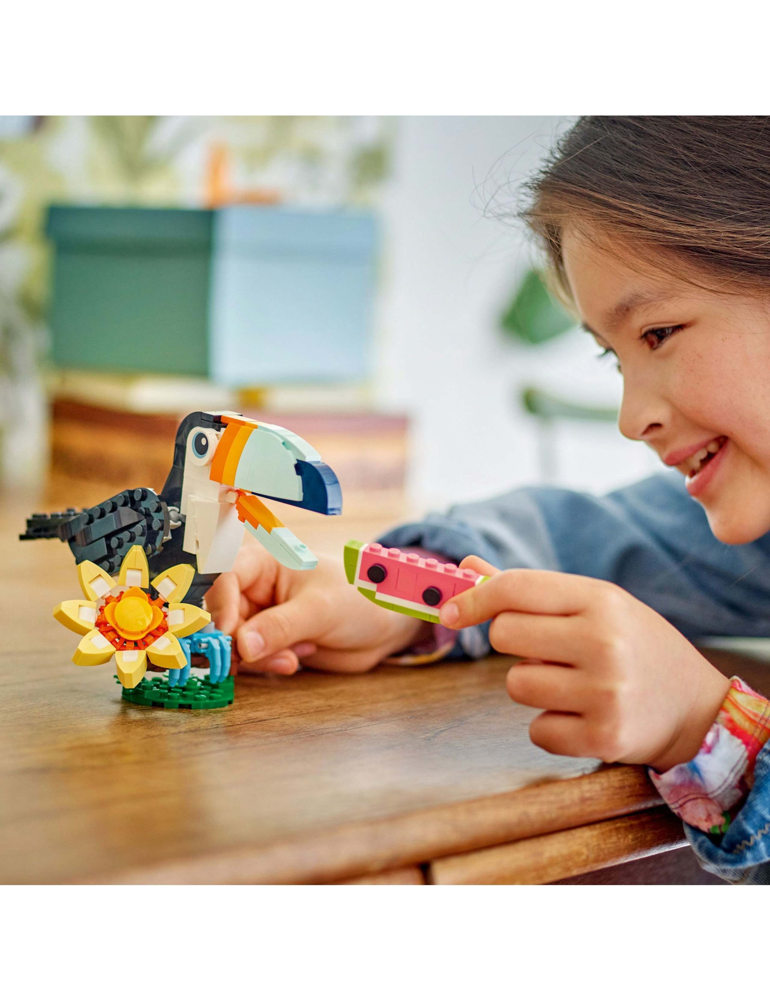 LEGO Creator 3in1 Wild Animals Tropical Toucan 31173(7+ Yrs) 2 of 6