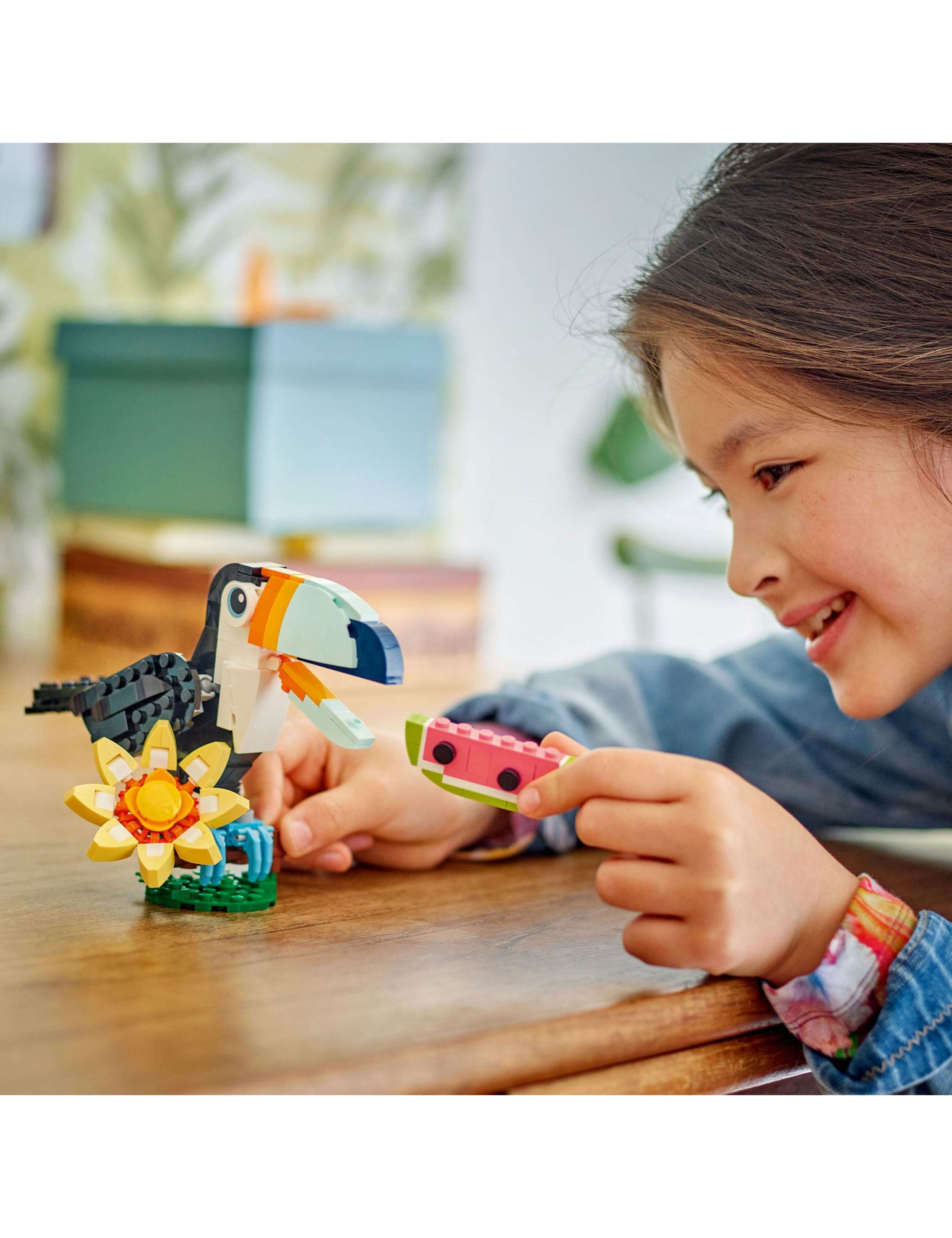 LEGO Creator 3in1 Wild Animals Tropical Toucan 31173(7+ Yrs) 3 of 6