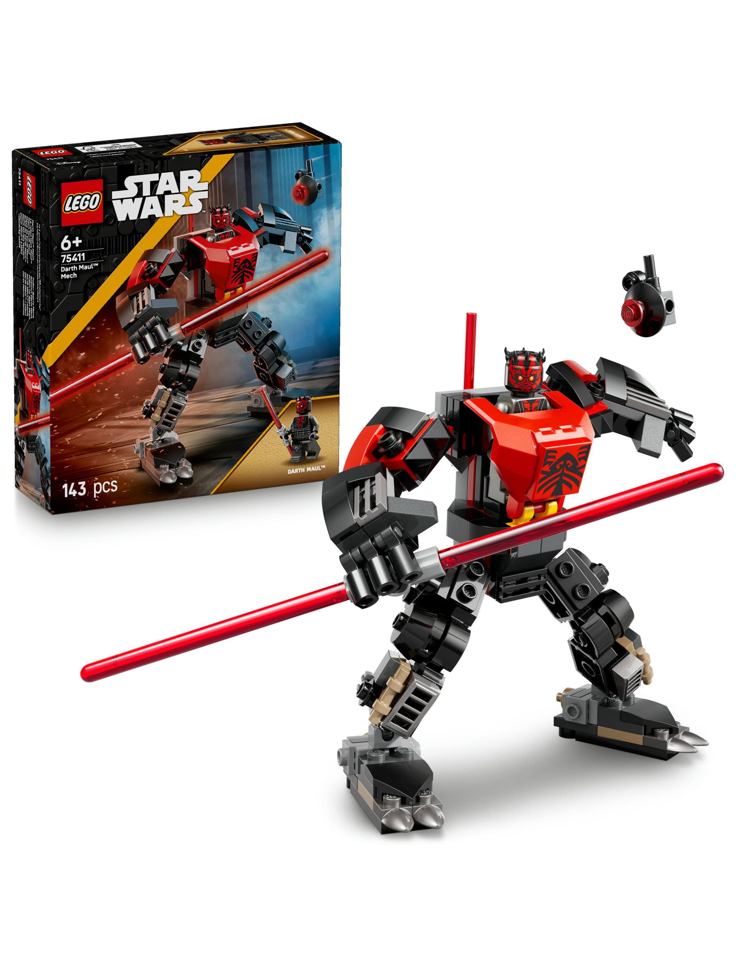 LEGO Star Wars Darth Maul Mech Building Toy 75411(6+ Yrs) 1 of 6
