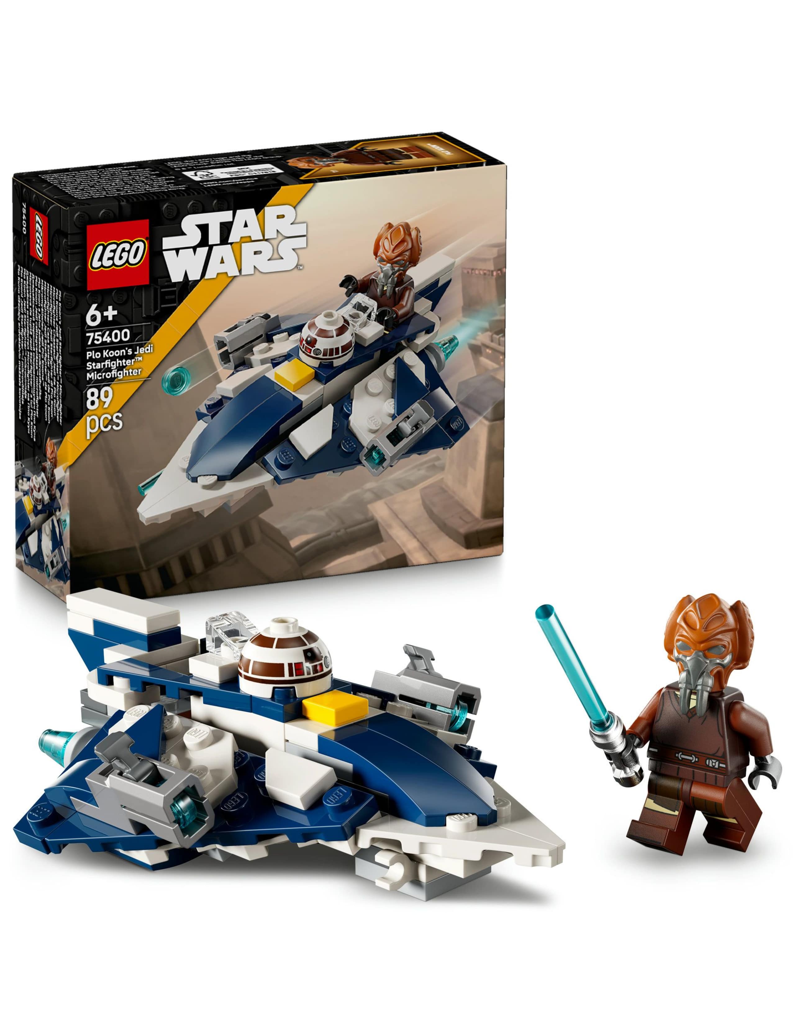 Plo Koon's Jedi Starfighter™ Microfighter 75400(6+ Yrs) 1 of 6