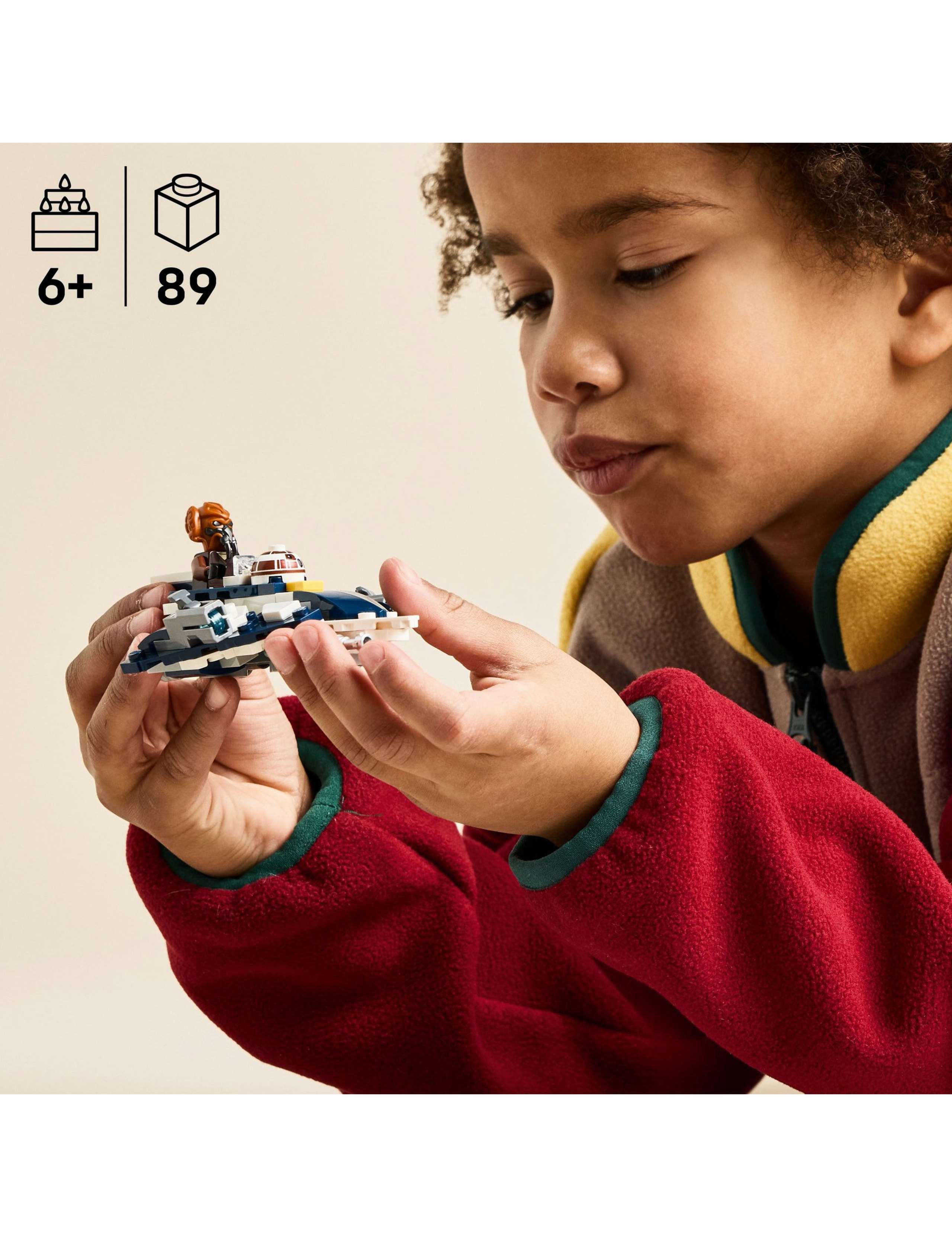 Plo Koon's Jedi Starfighter™ Microfighter 75400(6+ Yrs) 6 of 6