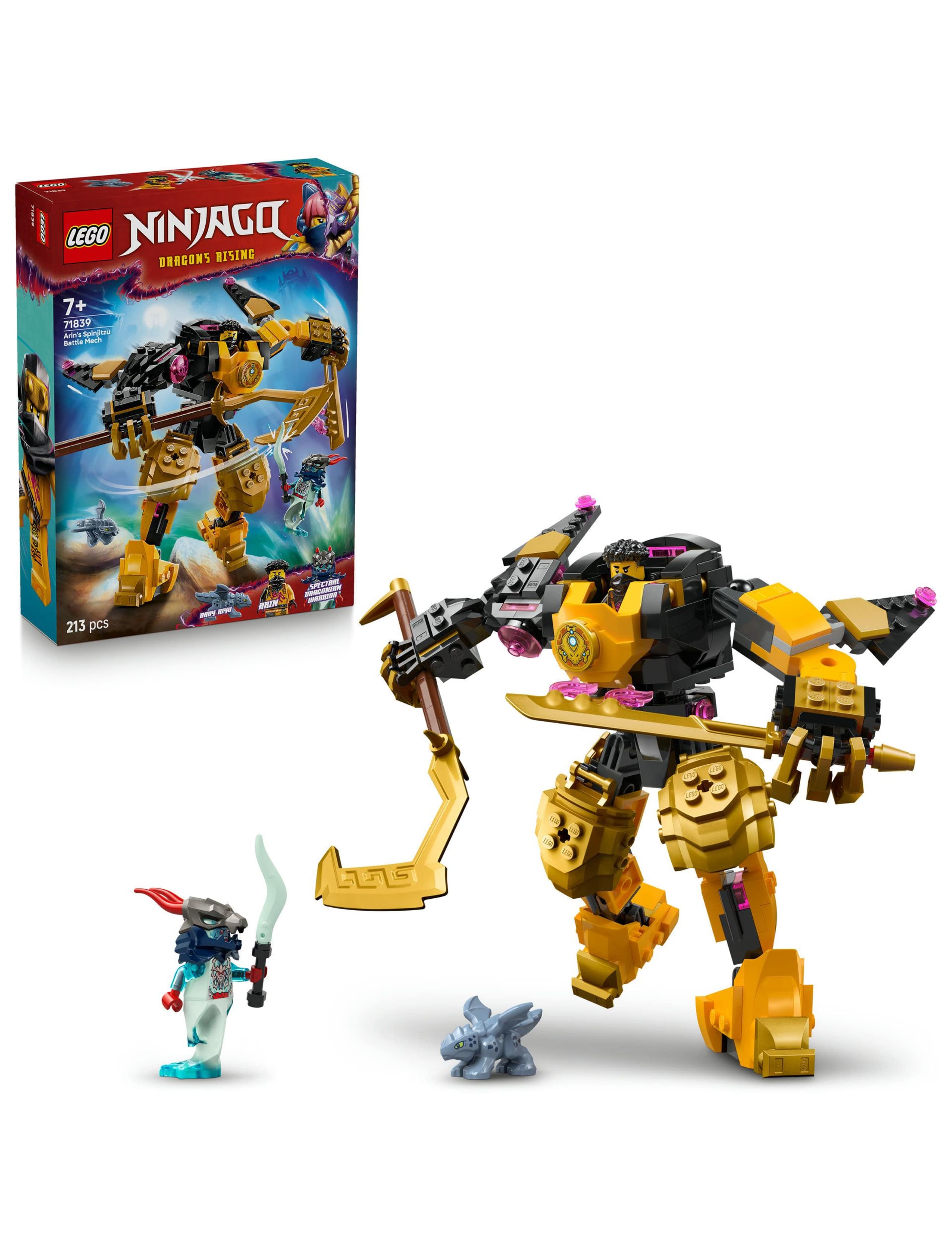 LEGO NINJAGO Arin's Spinjitzu Battle Mech Toy 71839(7+ Yrs) 1 of 5