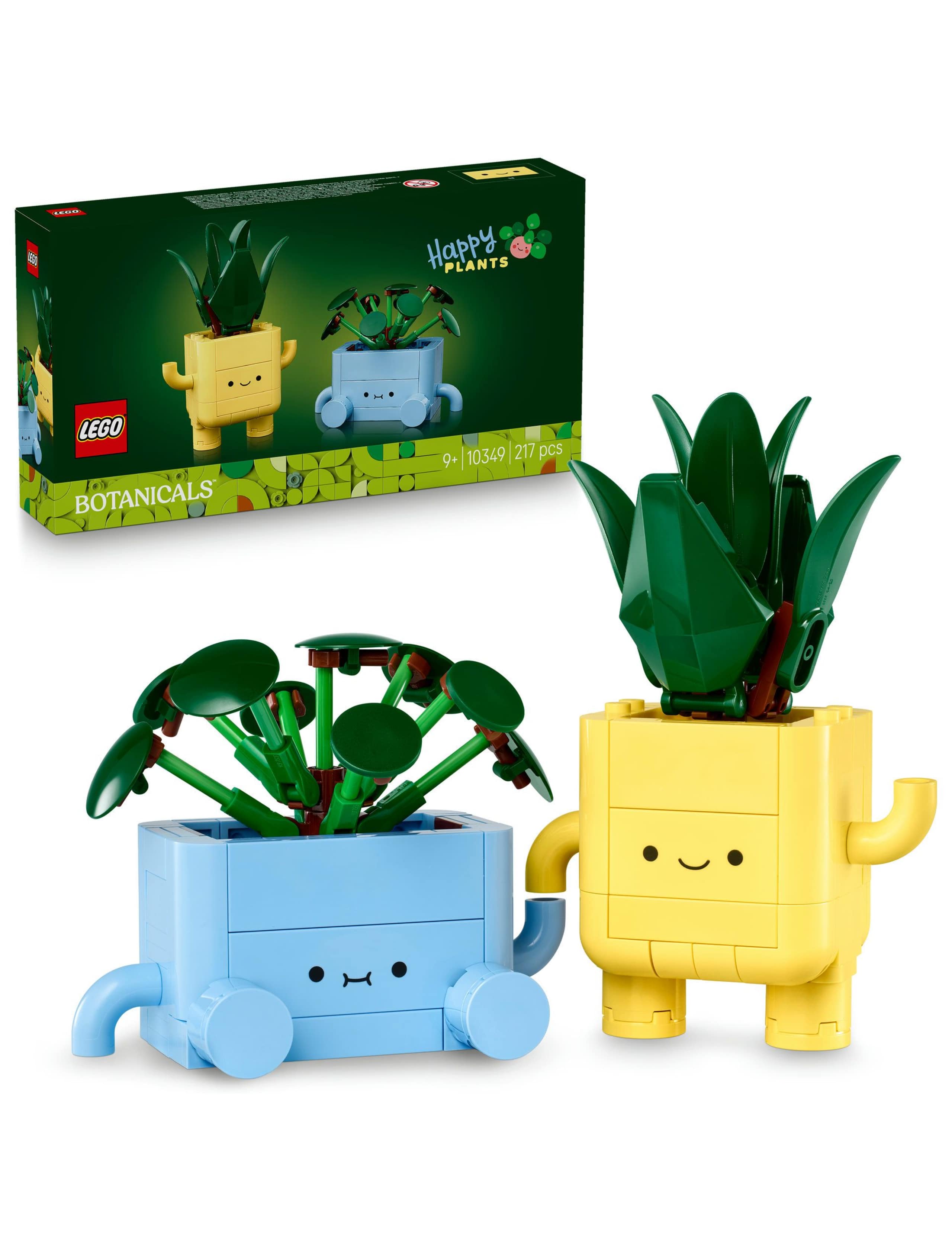 LEGO Botanicals Happy Plants Building Toy Set 10349(9+ Yrs) 1 of 6