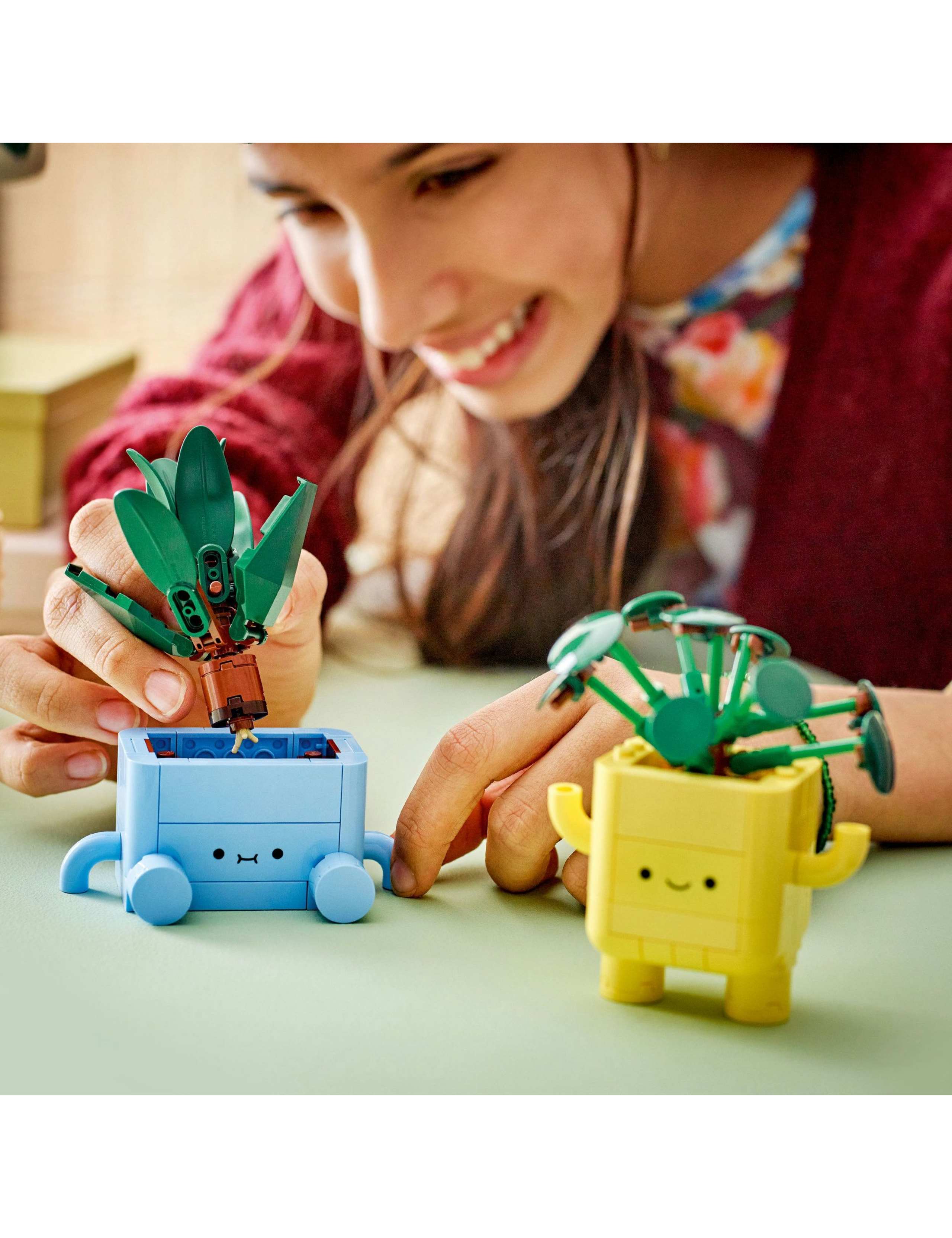 LEGO Botanicals Happy Plants Building Toy Set 10349(9+ Yrs) 2 of 6