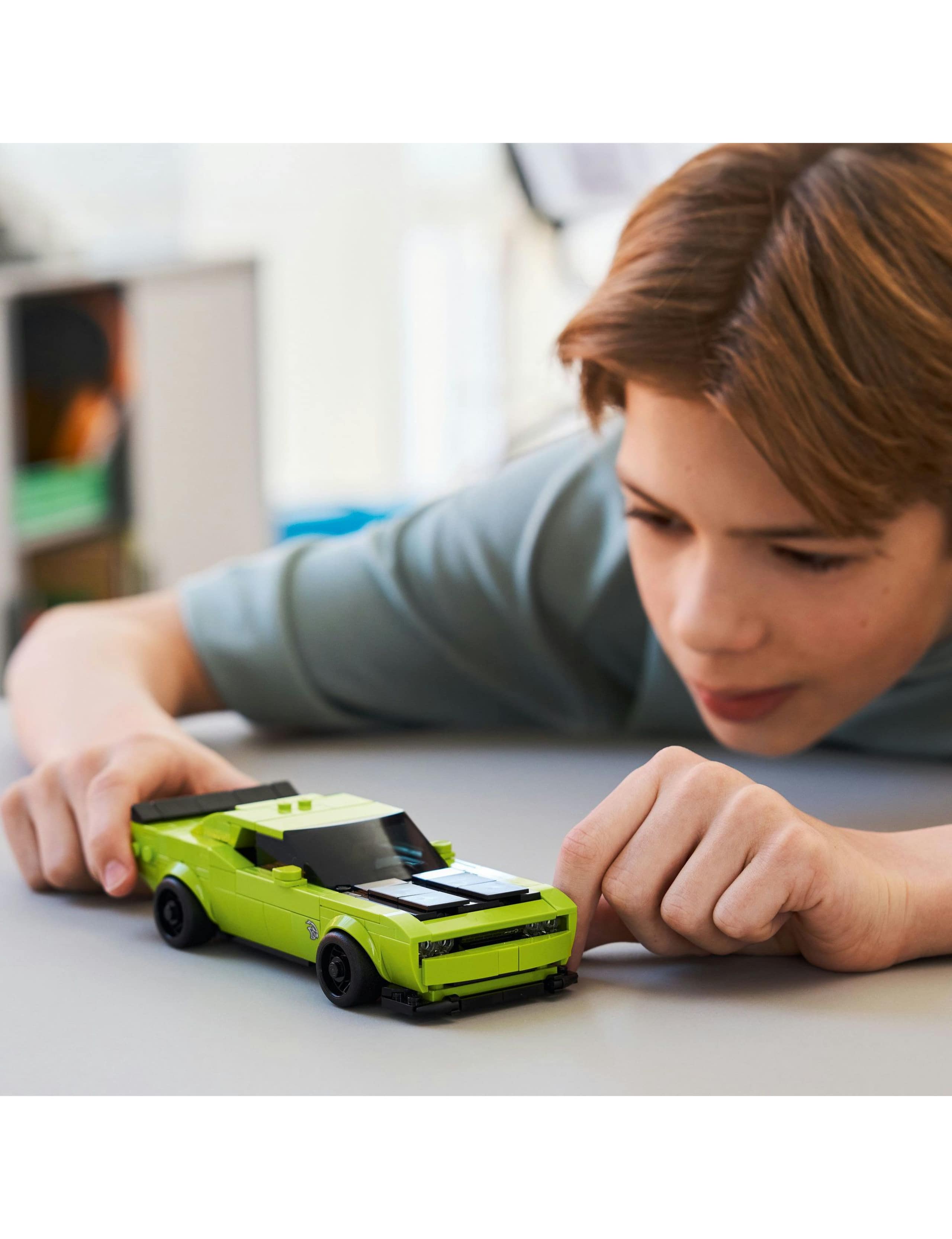 LEGO Speed Champions Dodge Challenger SRT Hellcat Sports Car 77237(9+ Yrs) 4 of 6