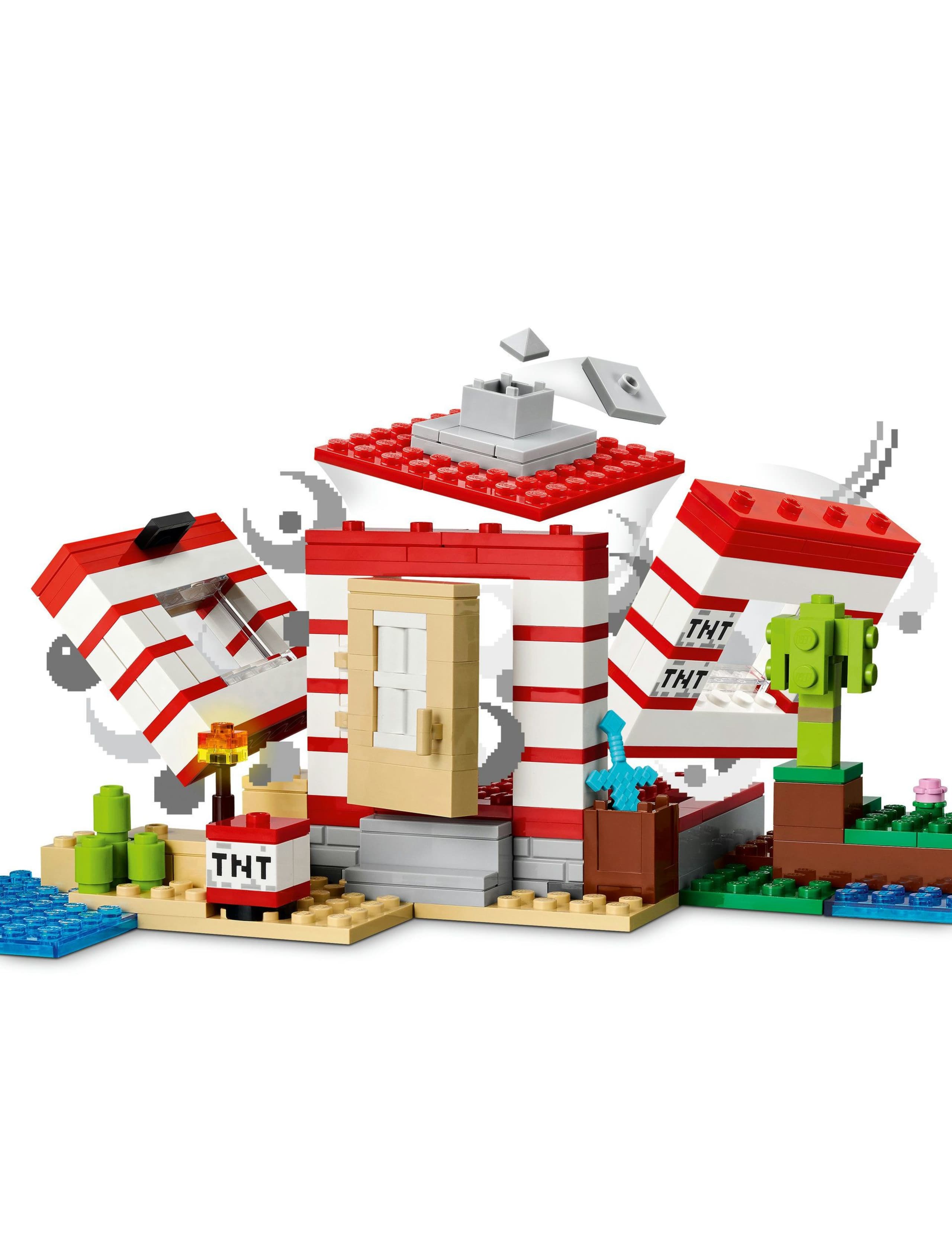 LEGO Minecraft The TNT Jungle House Toy 21275(8+ Yrs) 6 of 6