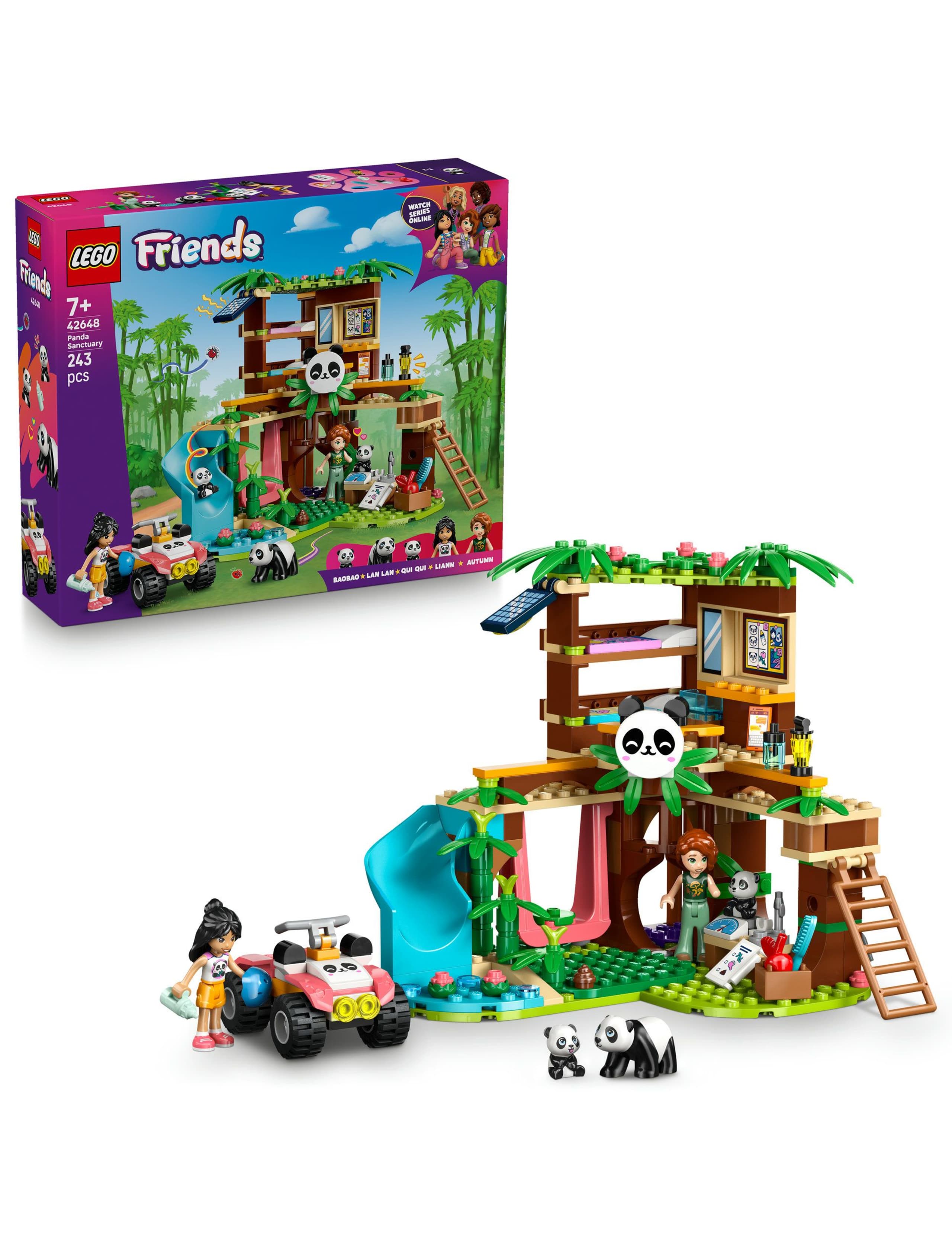 LEGO Friends Panda Sanctuary Animal Care Toy 42648(7+ Yrs) 1 of 6