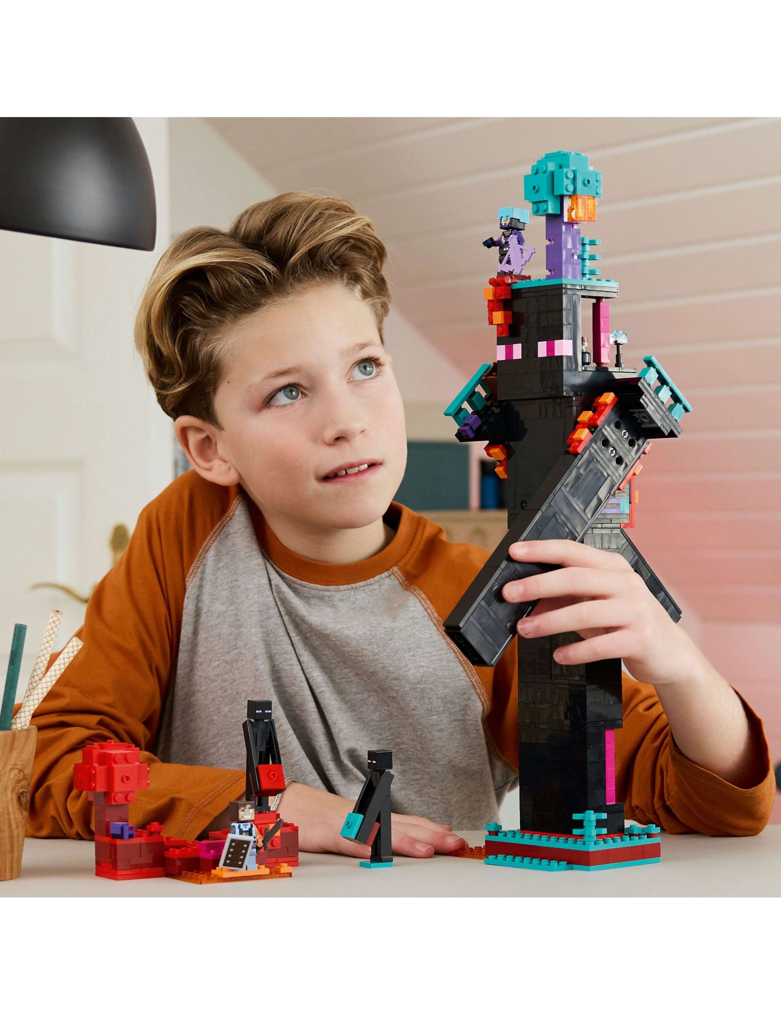 LEGO Minecraft The Enderman Tower Building Toy 21279(9+ Yrs) 4 of 6