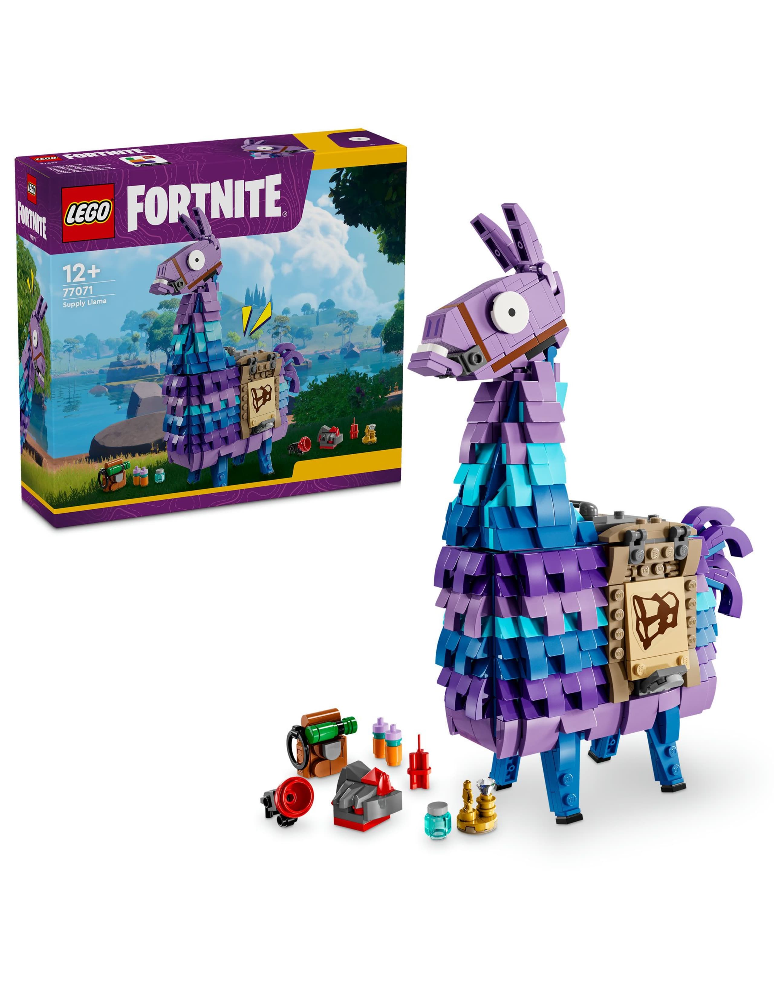 LEGO Fortnite Supply Llama Toy Set 77071 (12+ Yrs) 1 of 6
