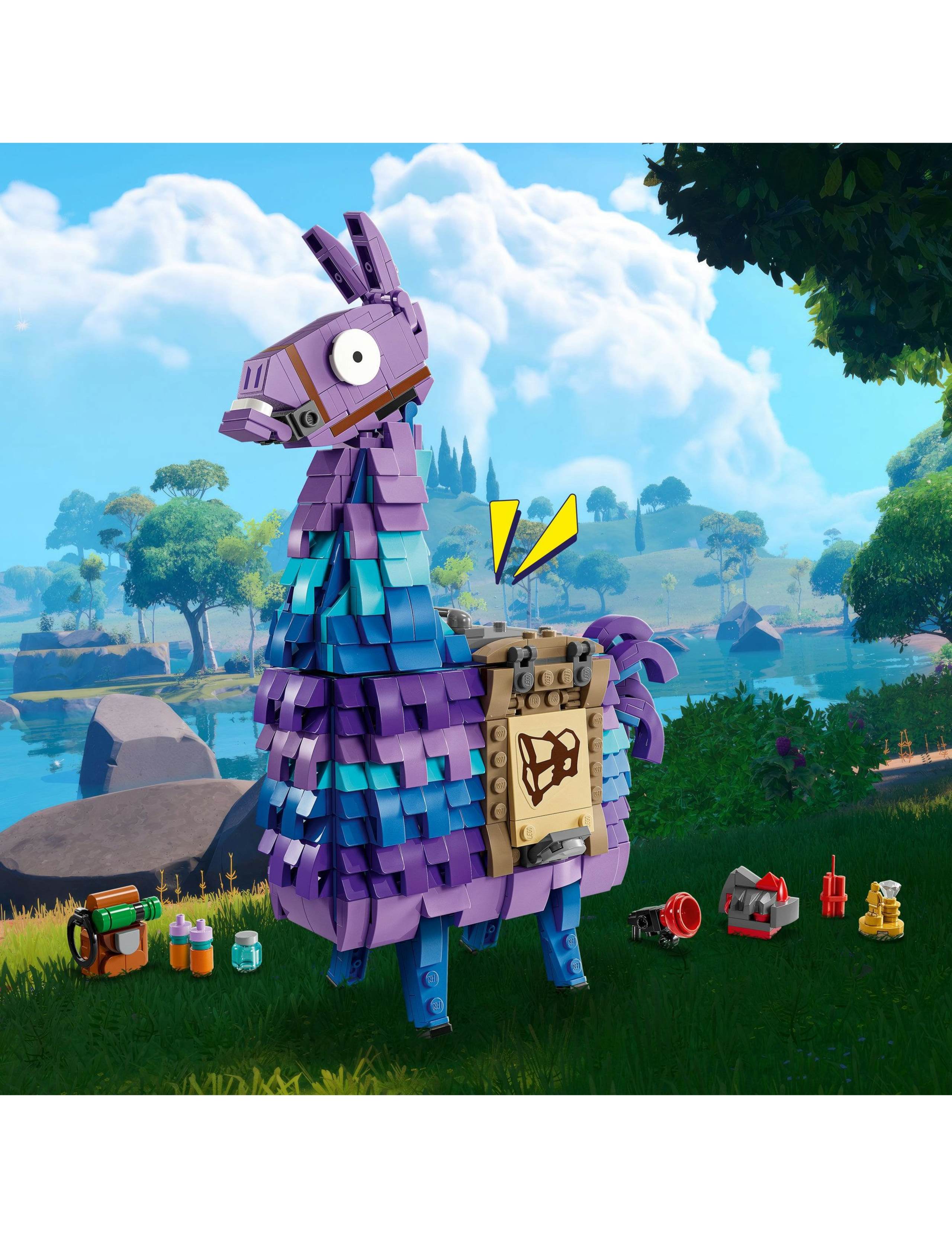 LEGO Fortnite Supply Llama Toy Set 77071 (12+ Yrs) 2 of 6