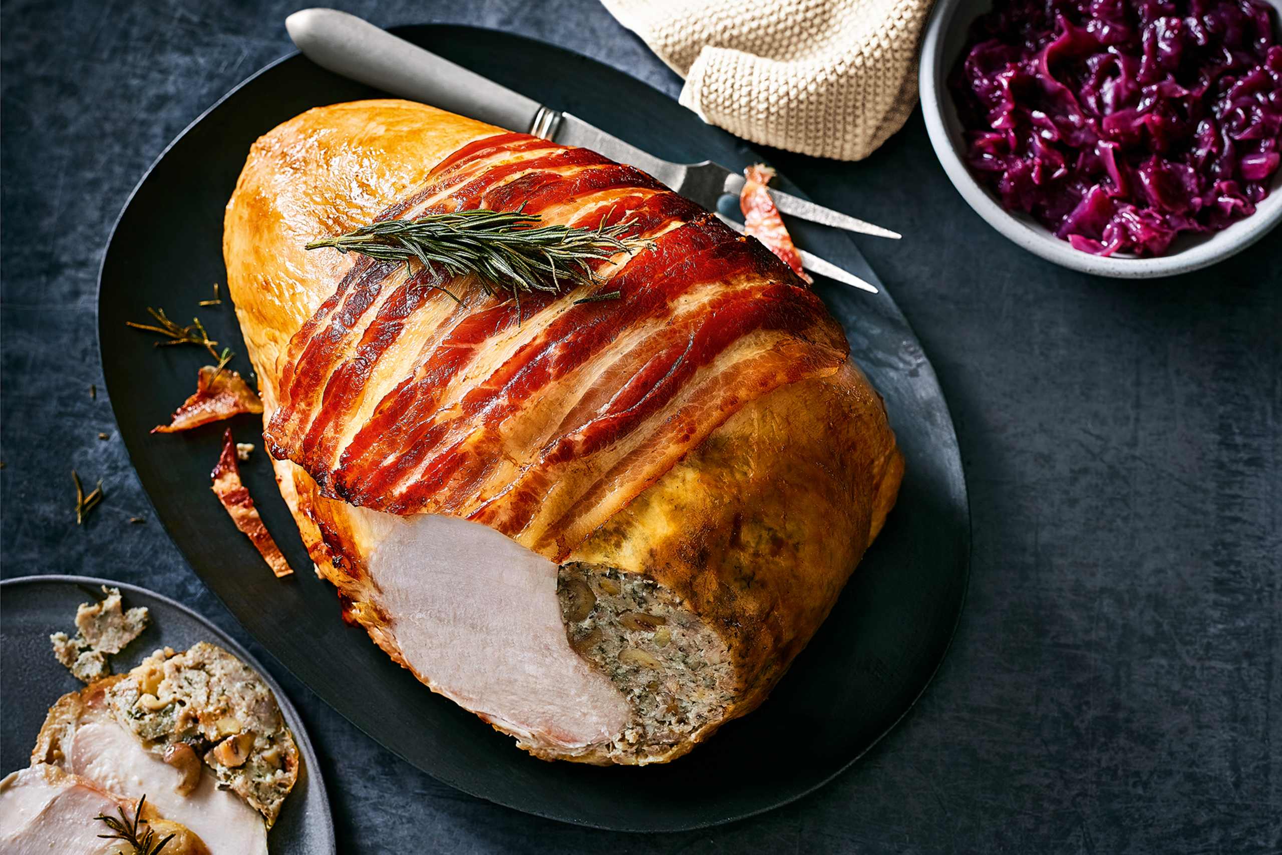 Collection Irish Free-Range Stuffed Turkey Crown (Serves 6-10) at M&S