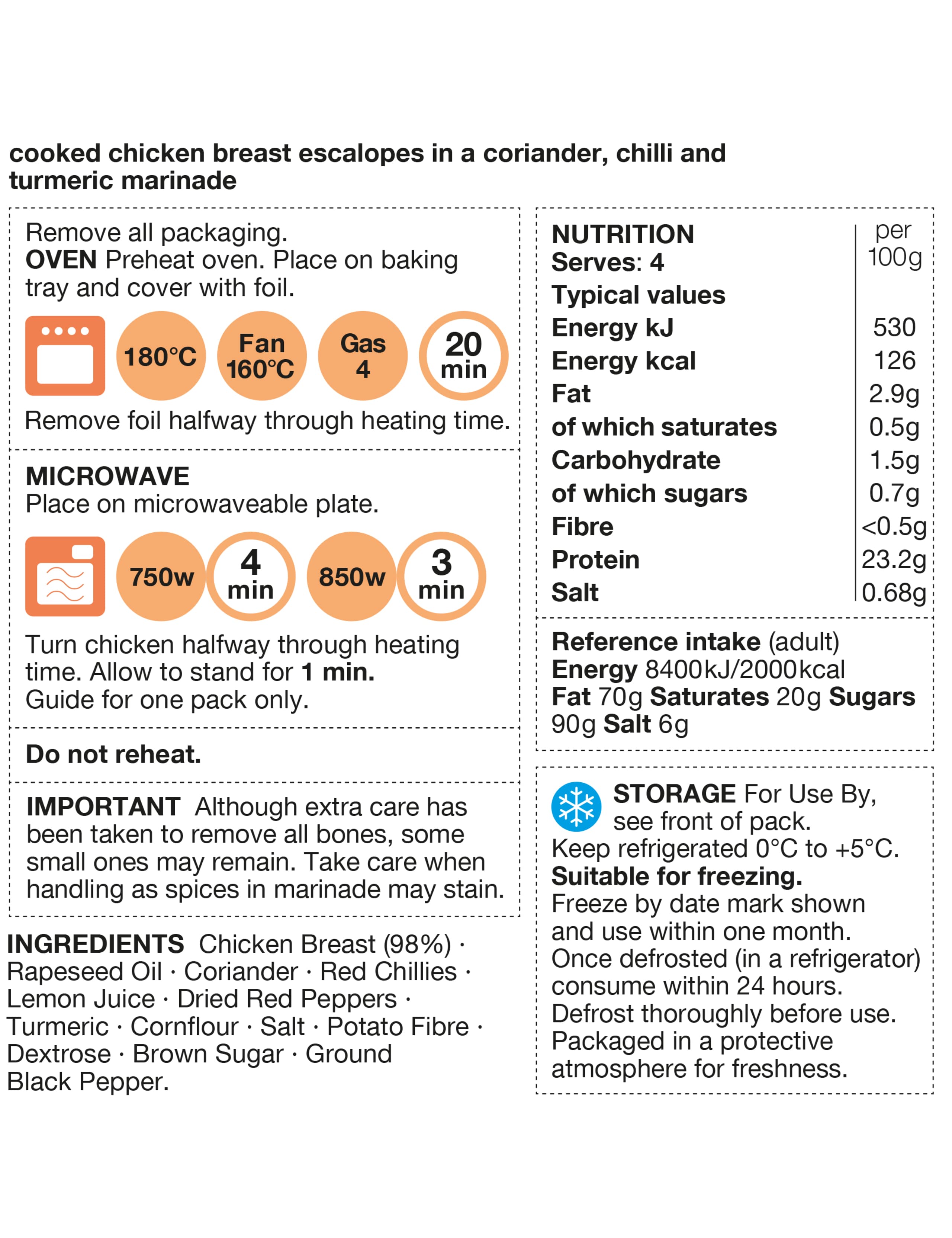 Coriander & Chilli Chicken Flatties™ 2 of 2