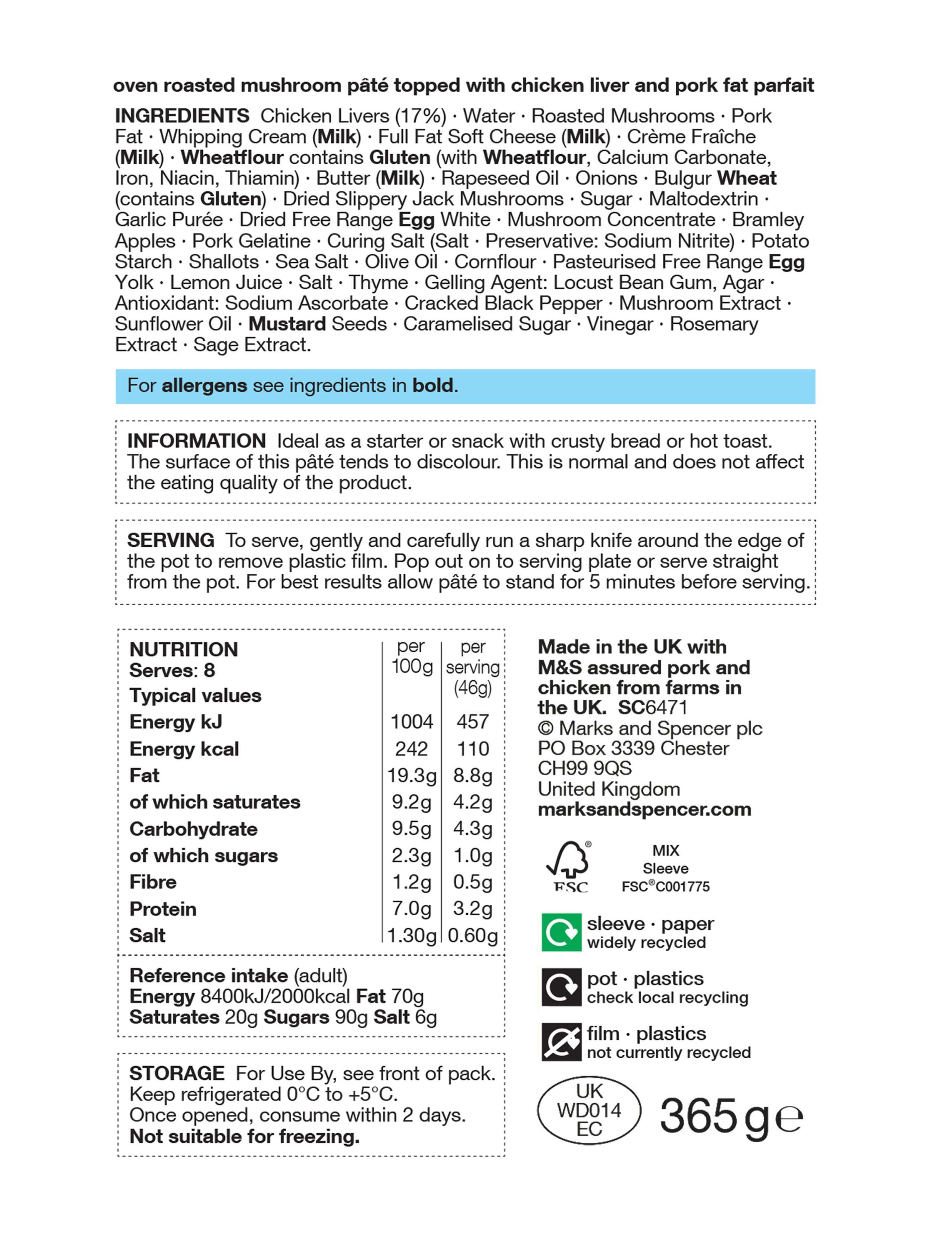 Oven Roasted Mushroom & Chicken Terrine 2 of 2