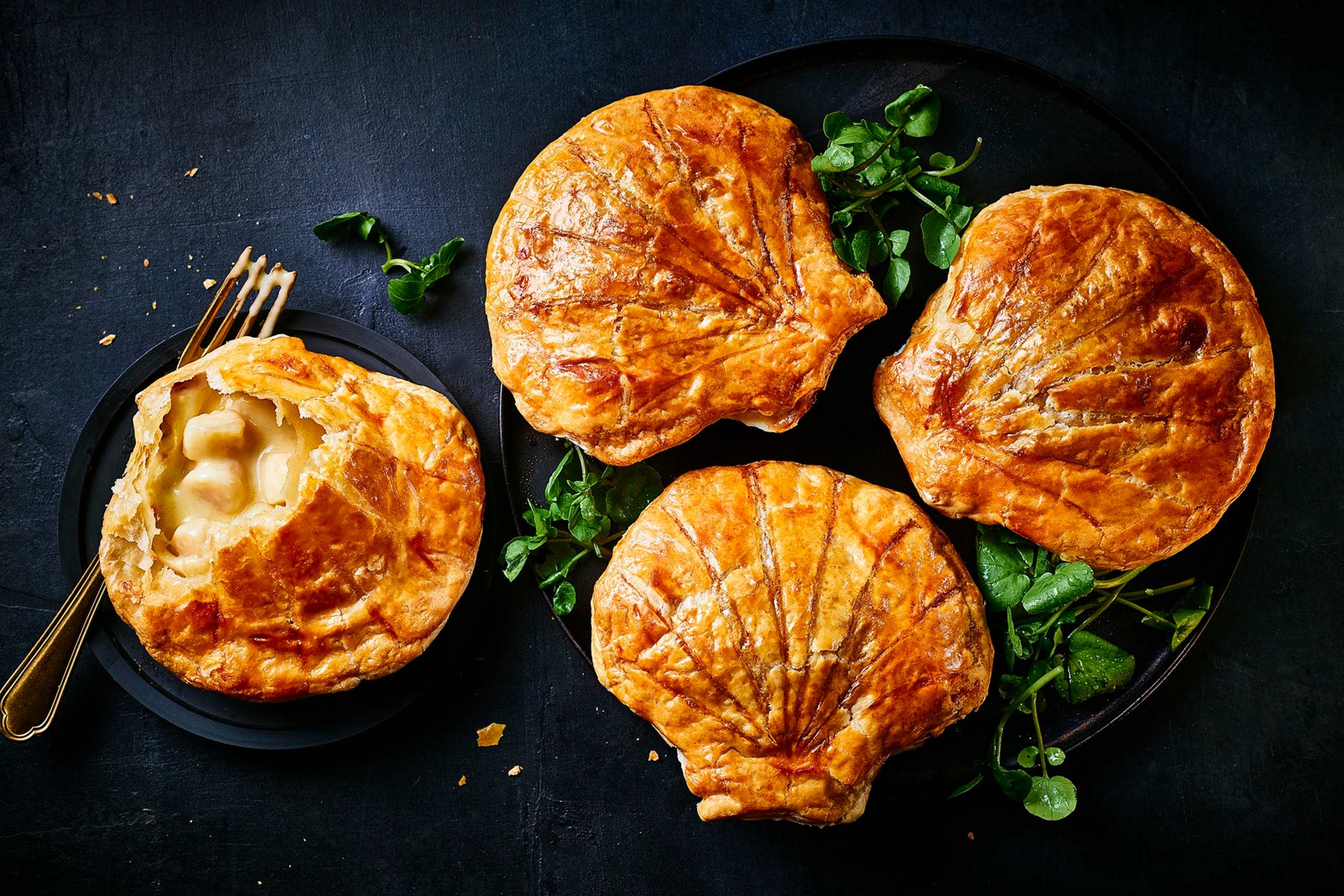 Collection Scallop en Croutes (Serves 4) 1 of 2