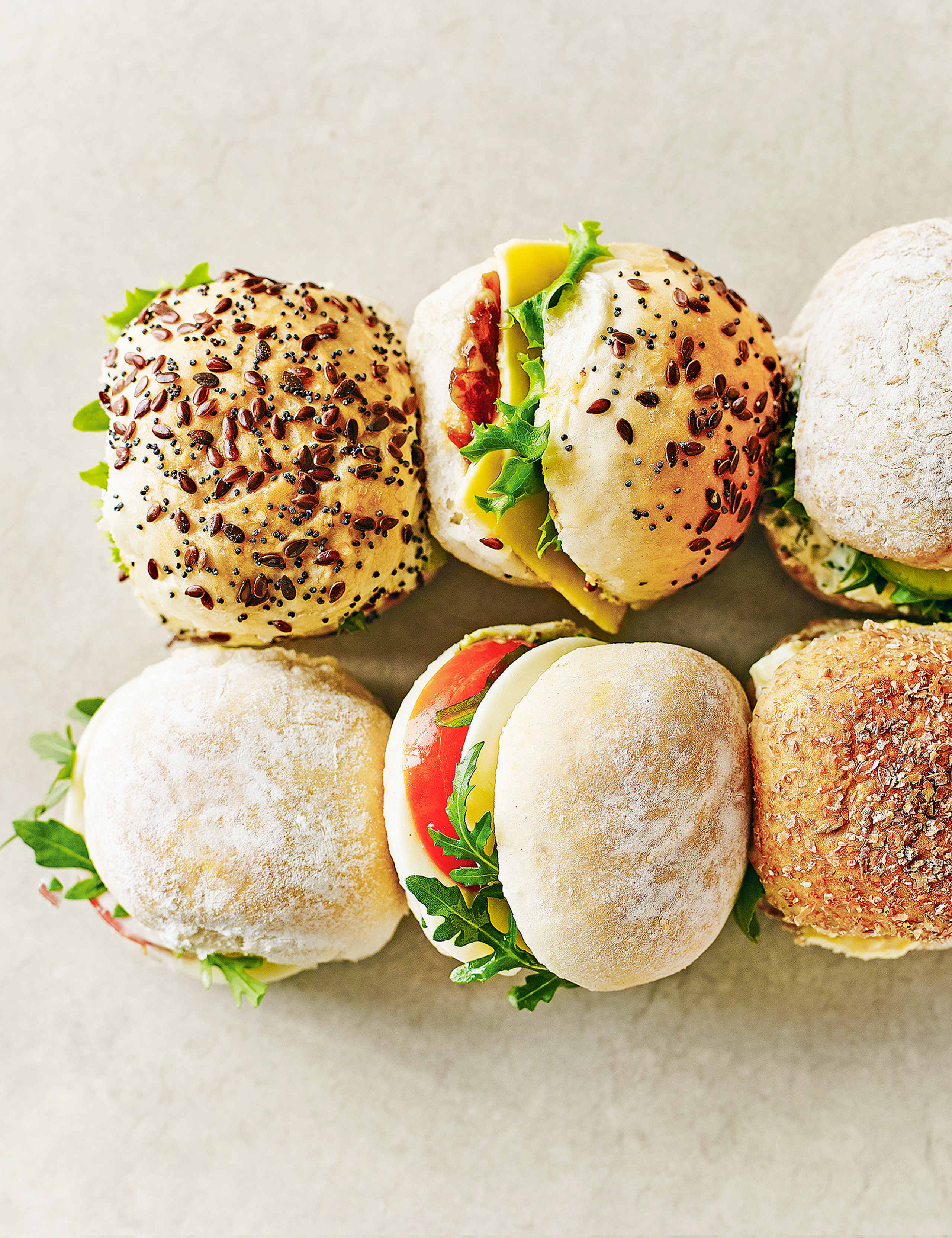 Vegetarian Mini Roll Selection (15 Pieces) - Last Day to Collect 6th September 2 of 4