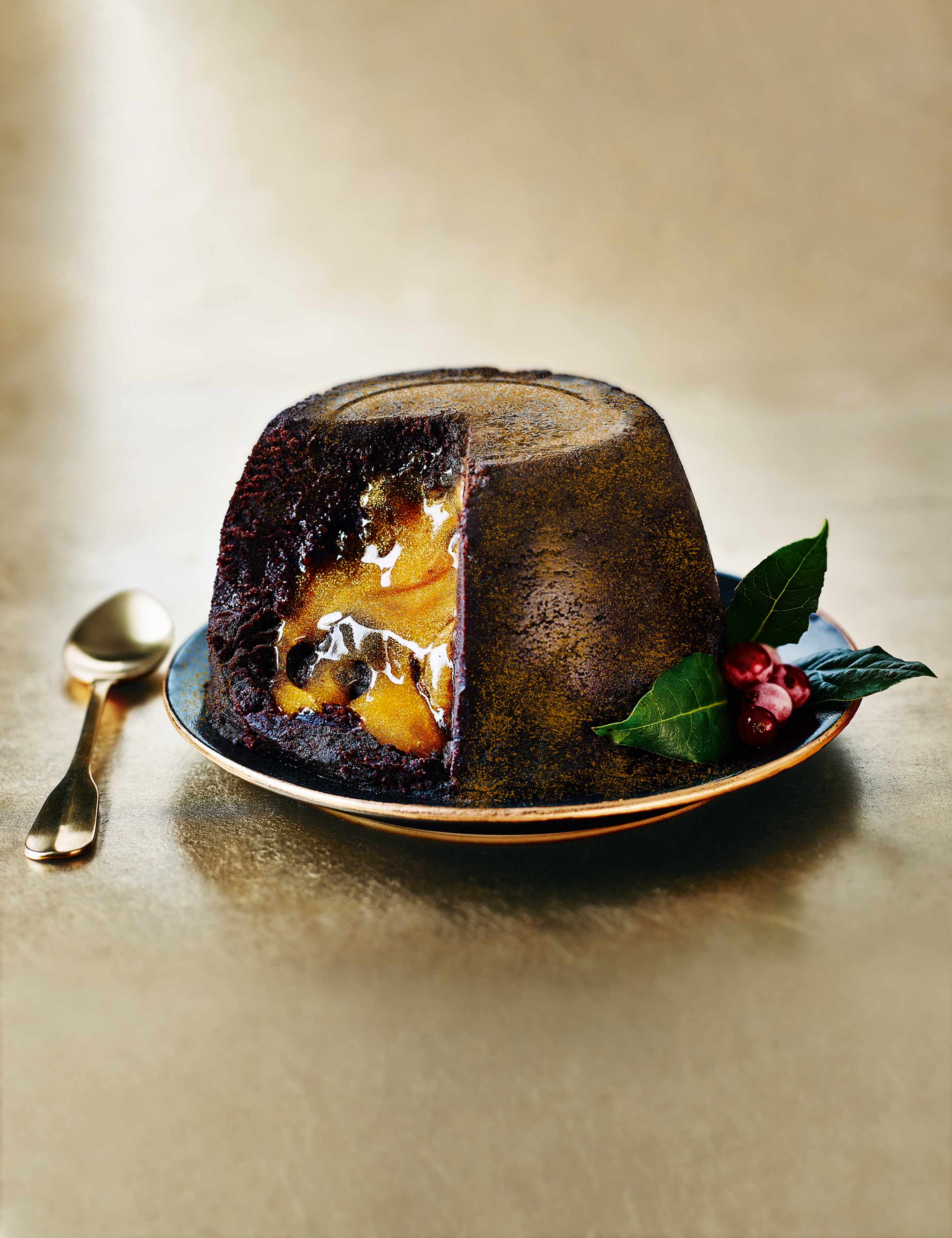 Shimmering Gold Melt in the Middle Pudding 1 of 2