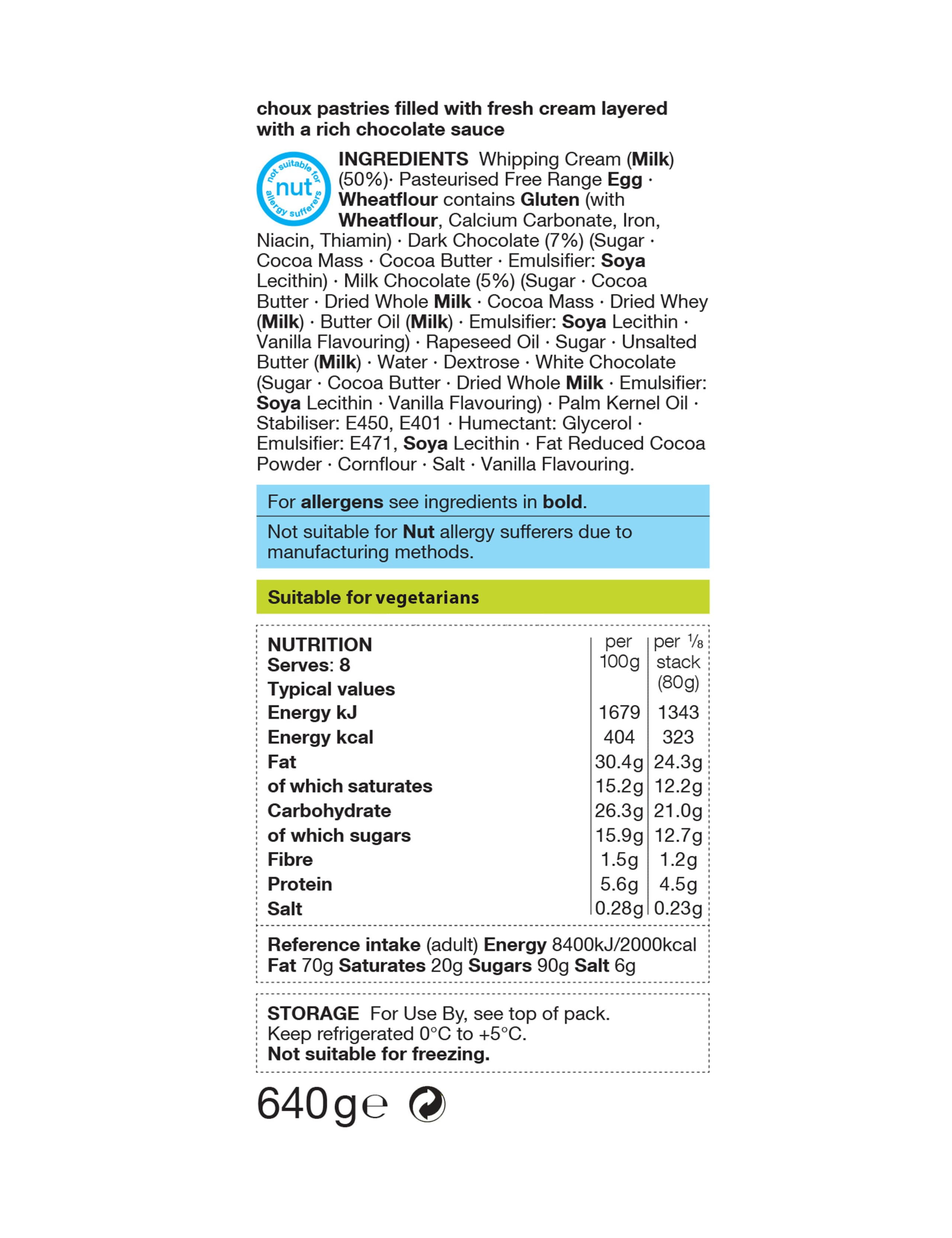 The Collection Profiterole Stack (Serves 8) - (Last Collection Date 30th September 2020) 2 of 3