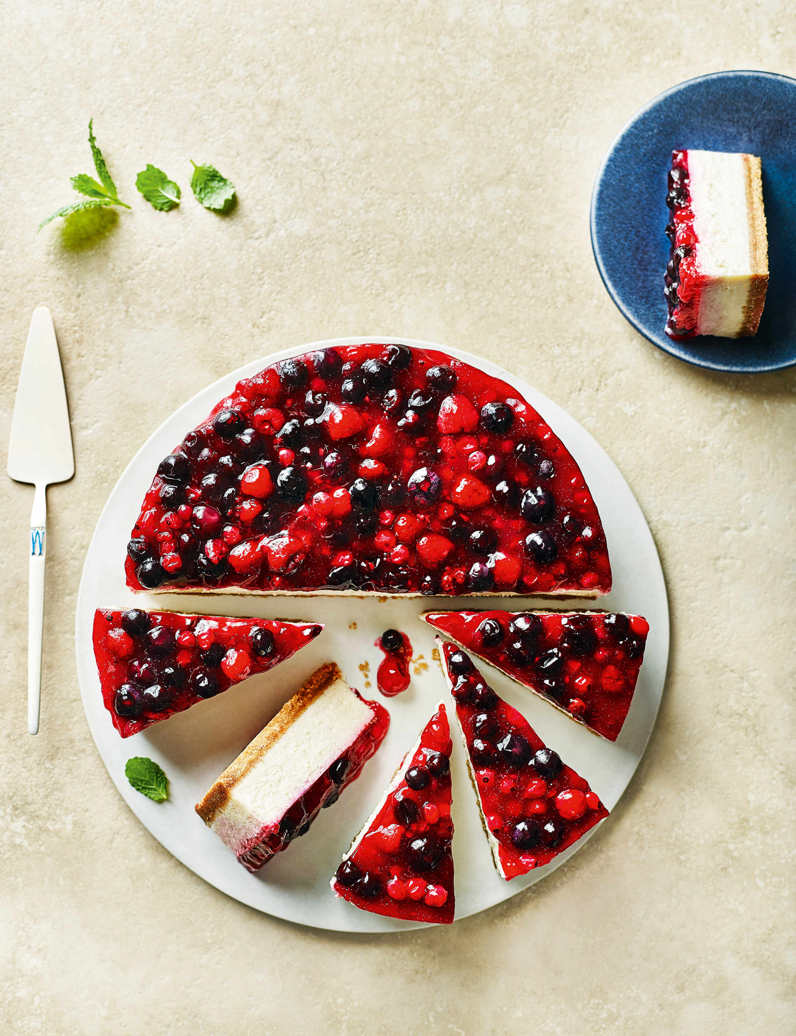 Very Berry Cheesecake (Serves 14) - (Last Collection Date 30th September 2020) 1 of 3