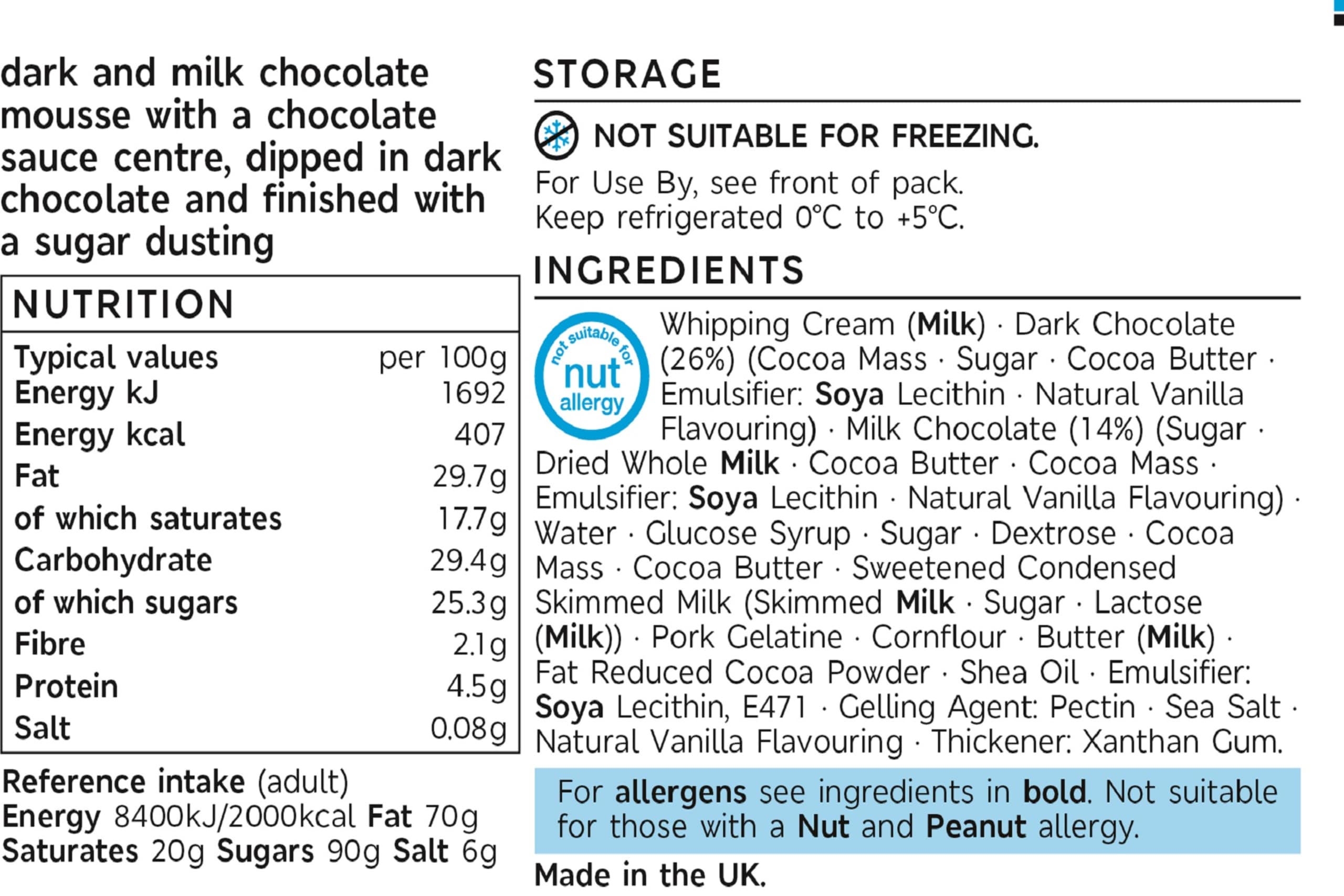 Collection Handmade Chocolate Pine Cones (Serves 6) 2 of 2