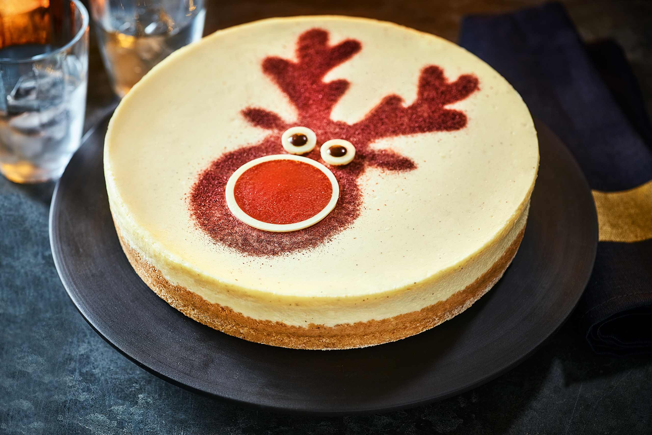 Rodney Reindeer™ New York Cheesecake (Serves 10) 1 of 2