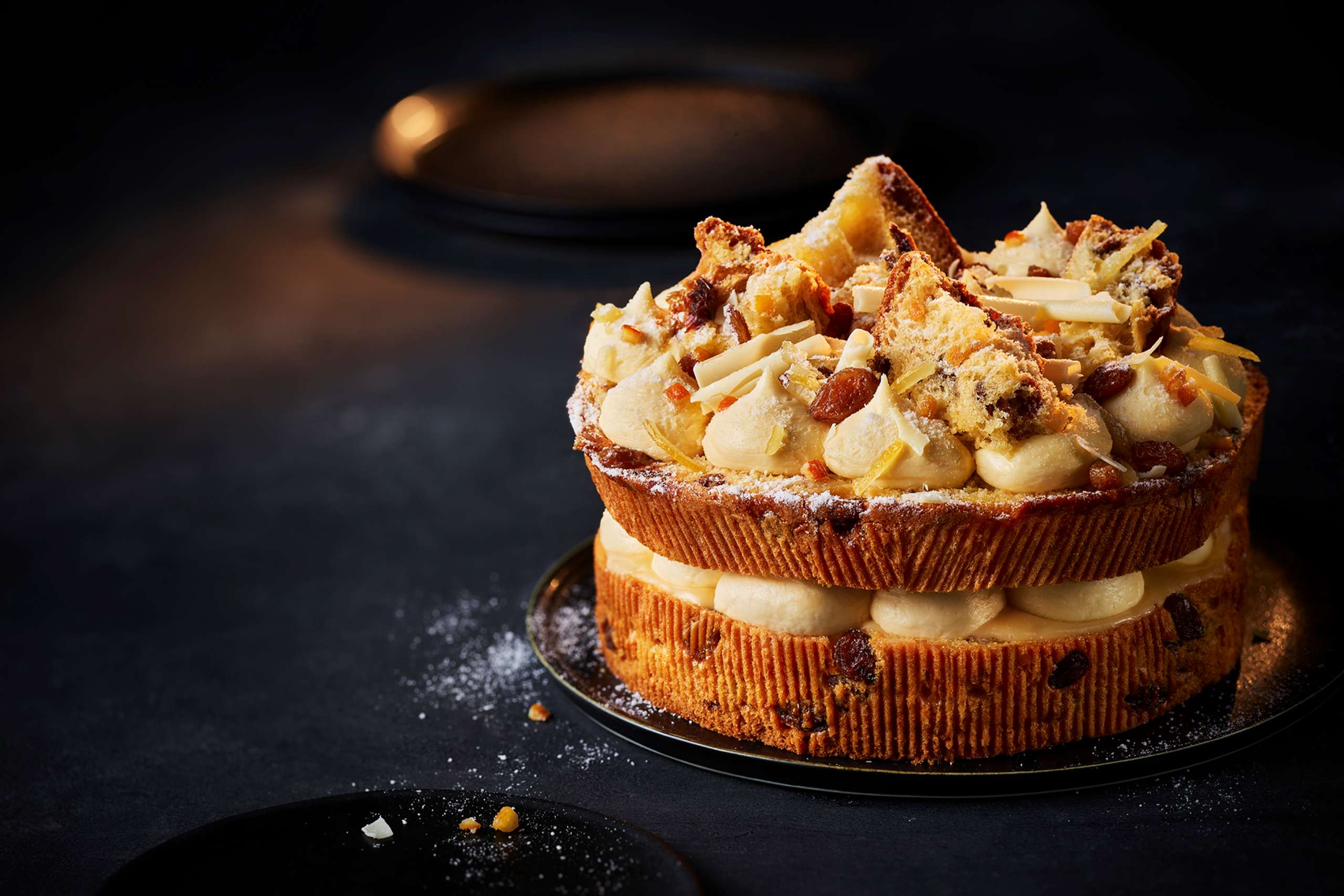 Collection Lemon & Mascarpone Panettone Gateau (Serves 10) 1 of 2