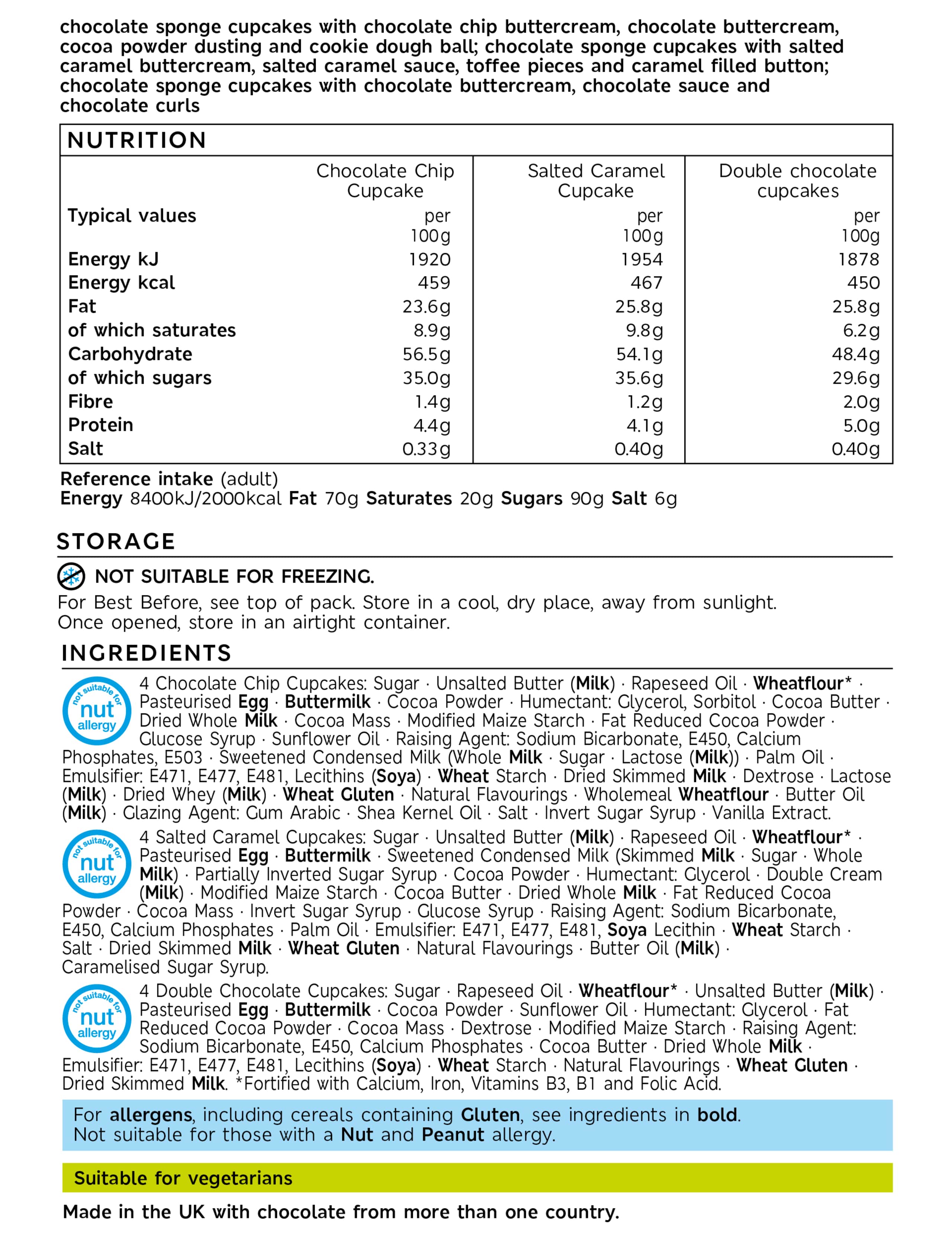Completely Choctastic Cupcake Selection (Serves 12) 4 of 4