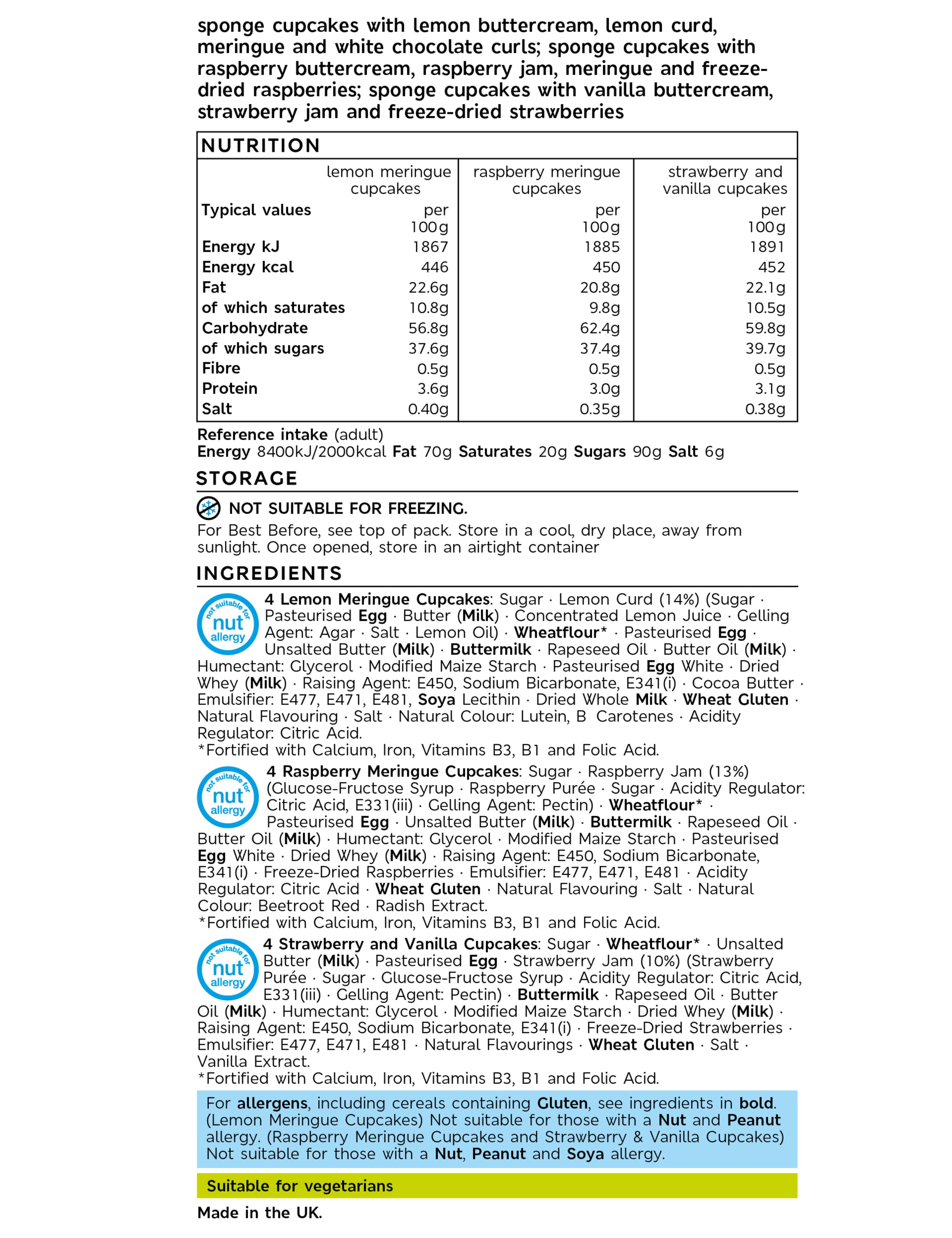 Fantastically Fruity Cupcake Selection (Serves 12) 4 of 4