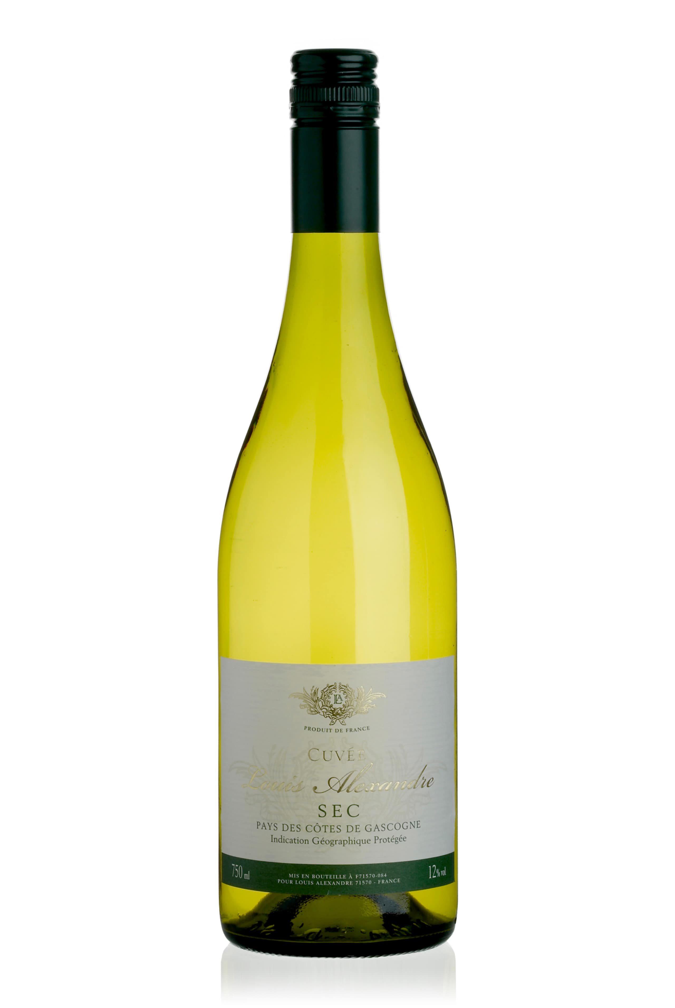 Cuvee Louis Alexandre Sec, Cotes de Gascogne - Case of 6 1 of 1