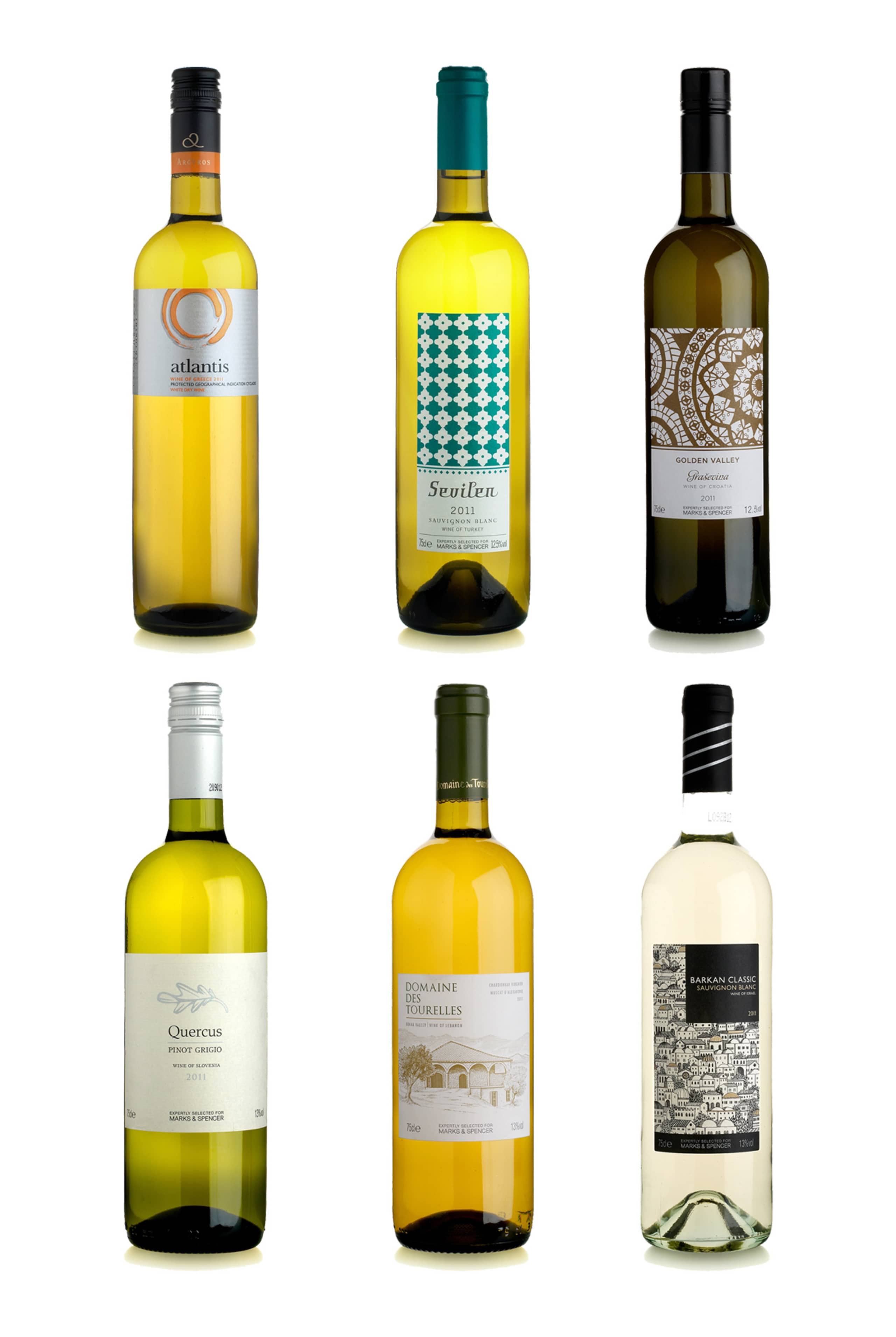 Eastern Mediterranean White Wines - Case of 6 1 of 1